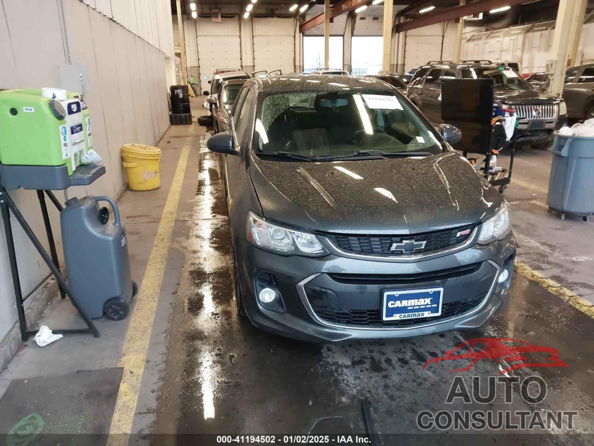 CHEVROLET SONIC 2018 - 1G1JD6SG8J4125420