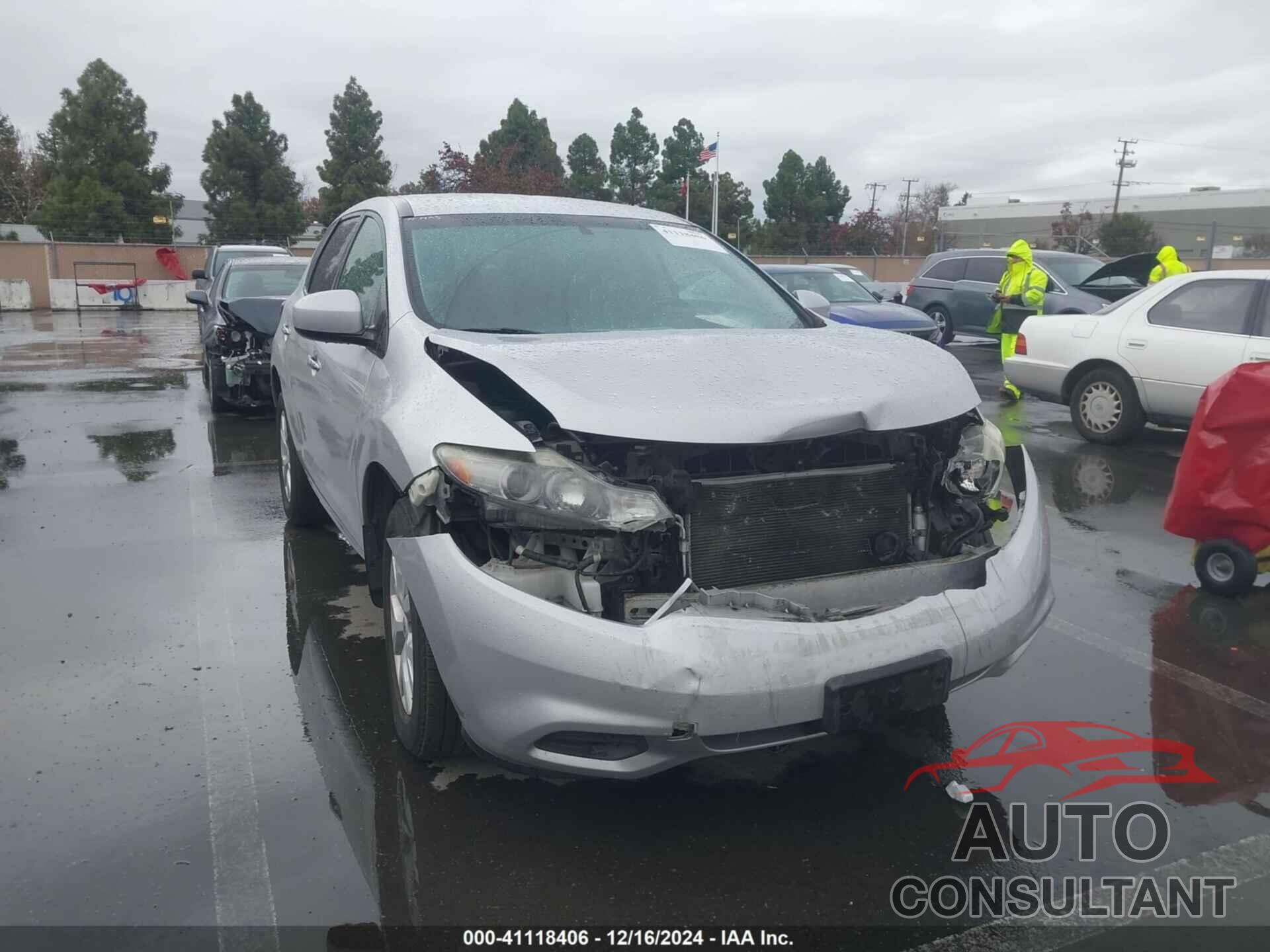 NISSAN MURANO 2012 - JN8AZ1MW9CW217275