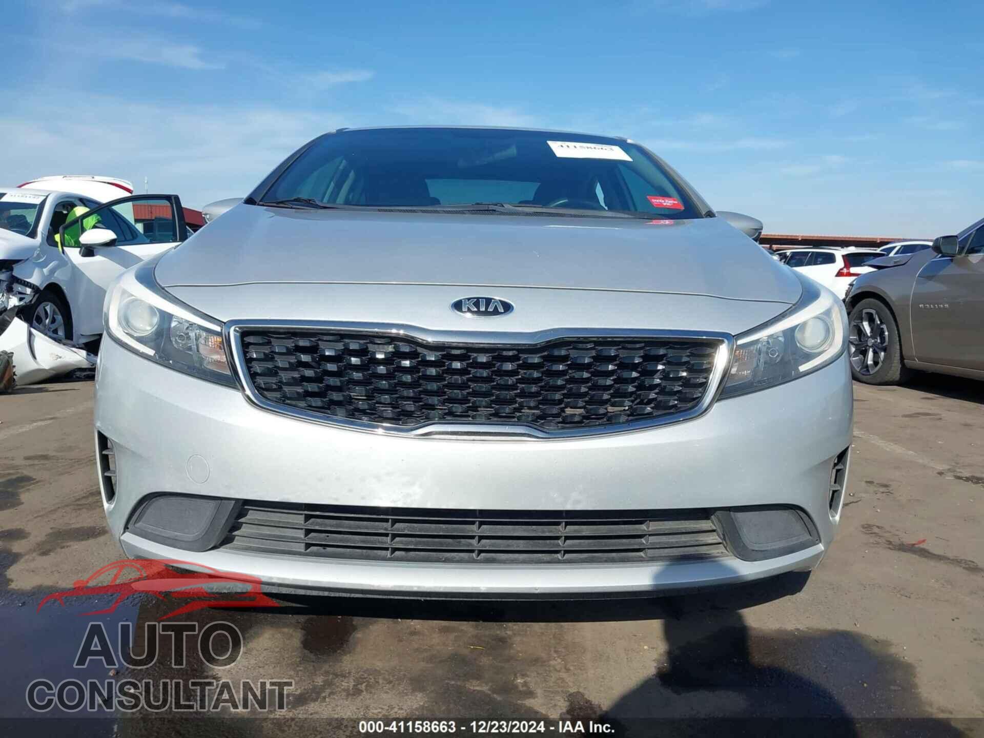 KIA FORTE 2017 - 3KPFK4A70HE054120