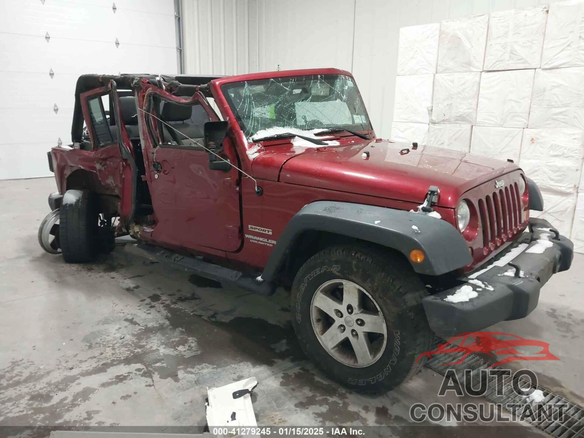 JEEP WRANGLER UNLIMITED 2012 - 1C4HJWDG8CL277251