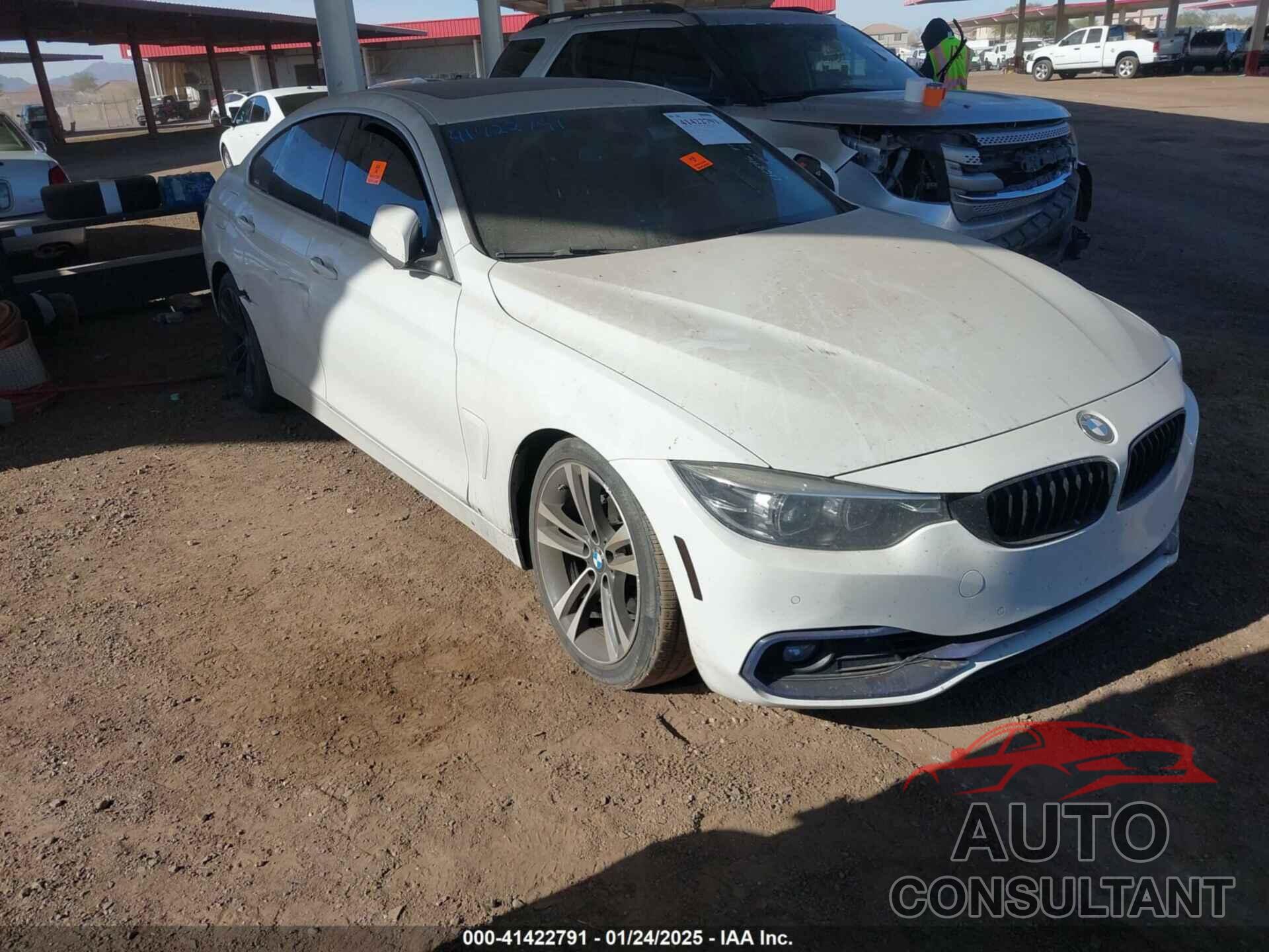 BMW 430I GRAN COUPE 2020 - WBA4J1C03LBU68116