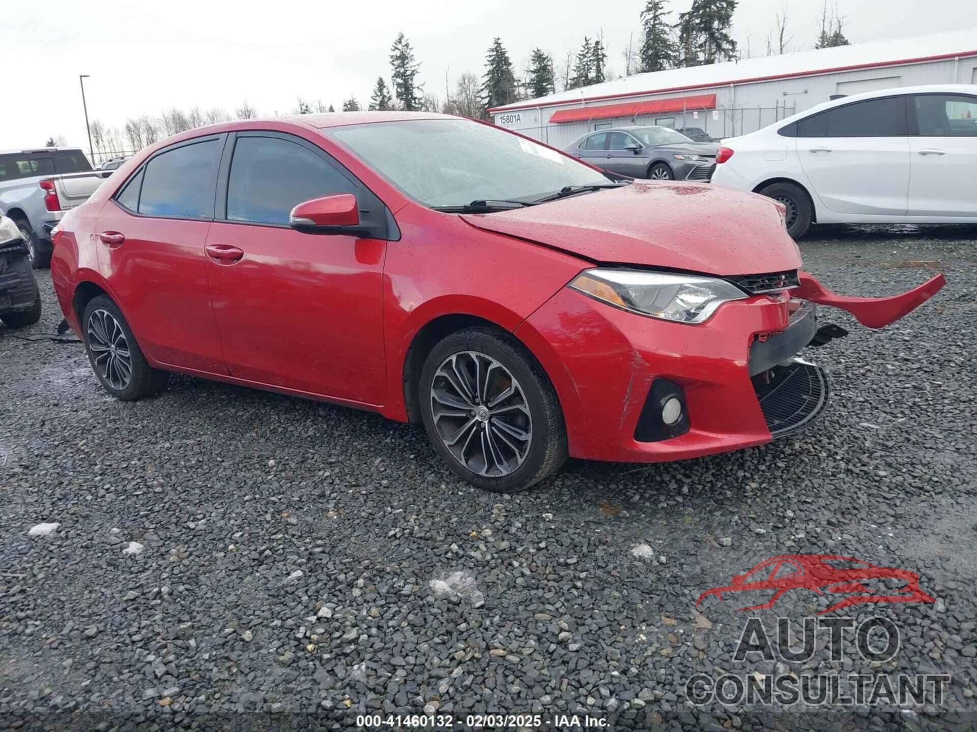 TOYOTA COROLLA 2016 - 5YFBURHE1GP396800