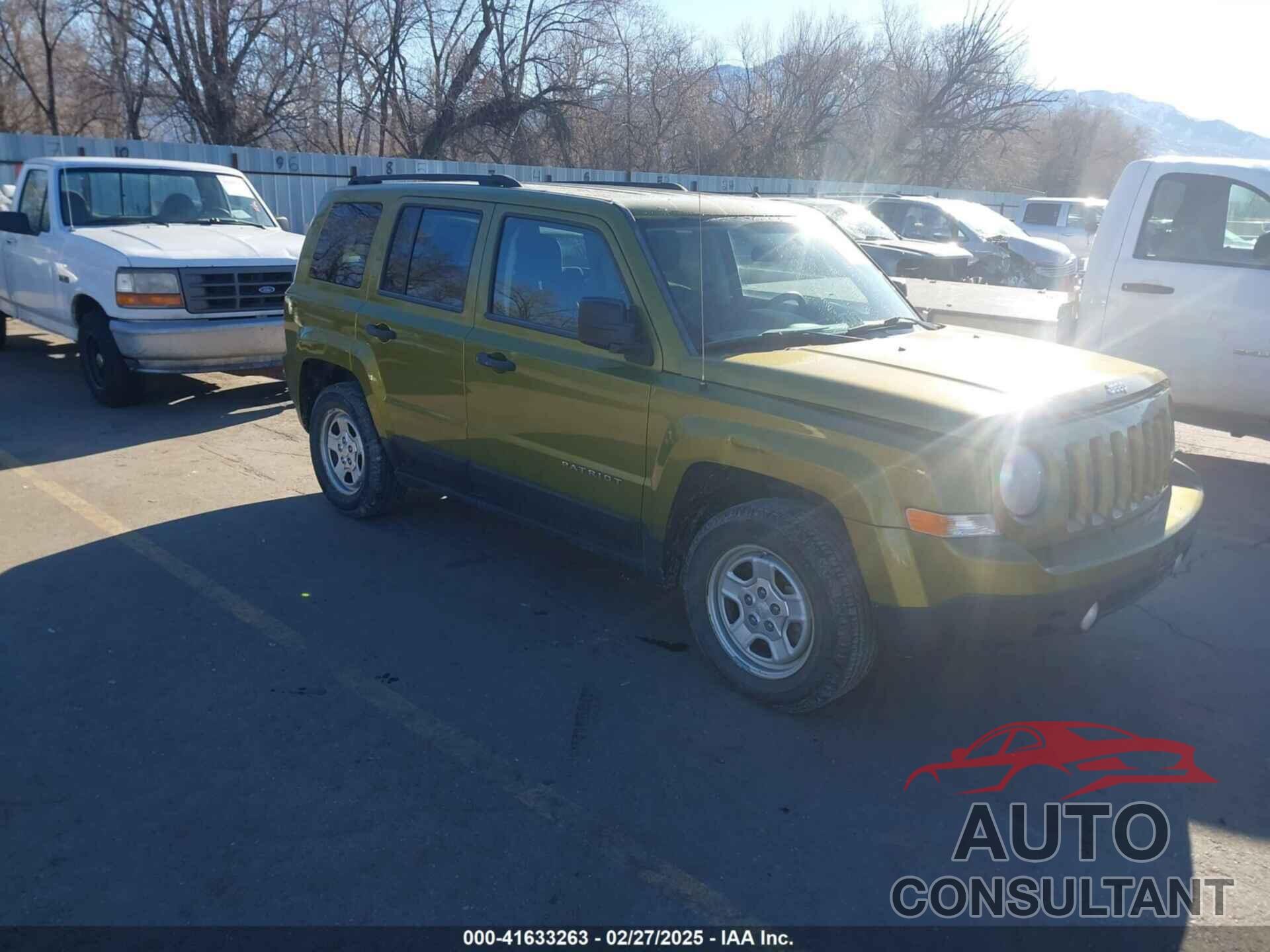 JEEP PATRIOT 2012 - 1C4NJPBA2CD580091