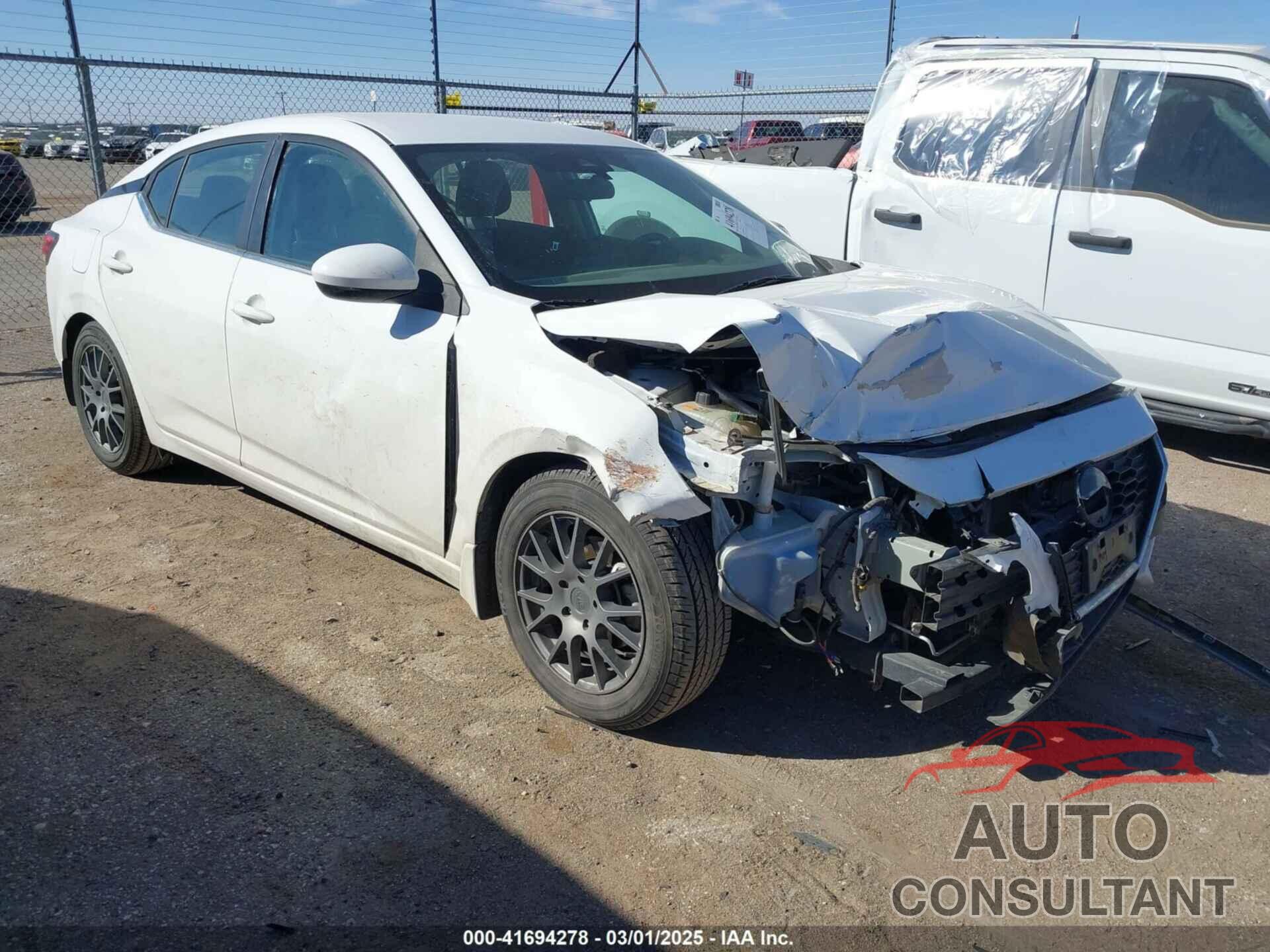 NISSAN SENTRA 2022 - 3N1AB8BV9NY240413