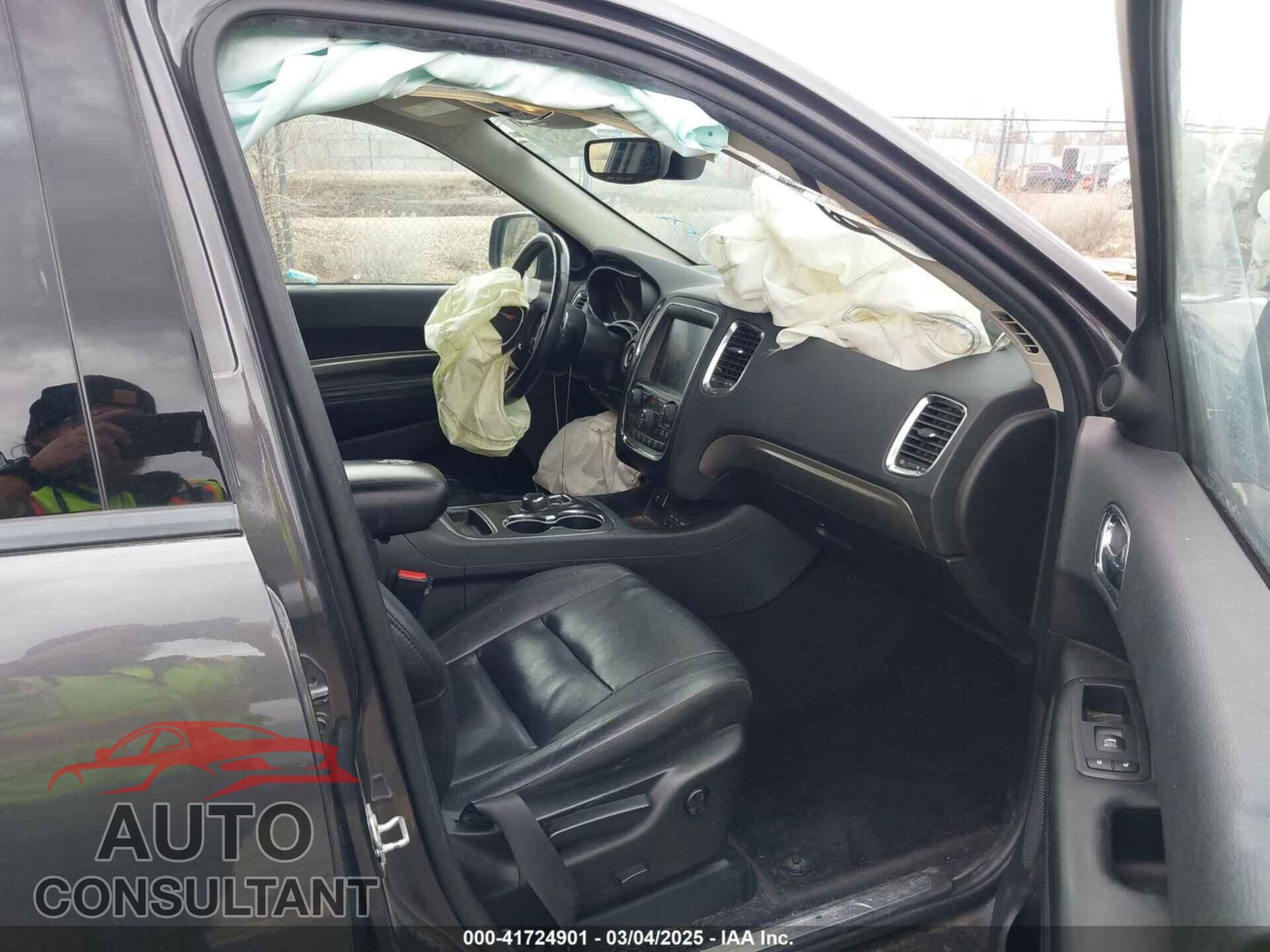 DODGE DURANGO 2017 - 1C4RDJDGXHC878859