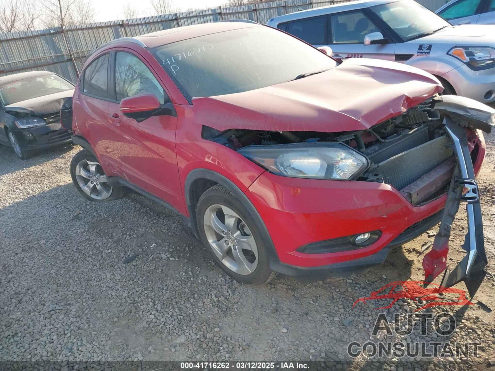 HONDA HR-V 2016 - 3CZRU6H73GM730163