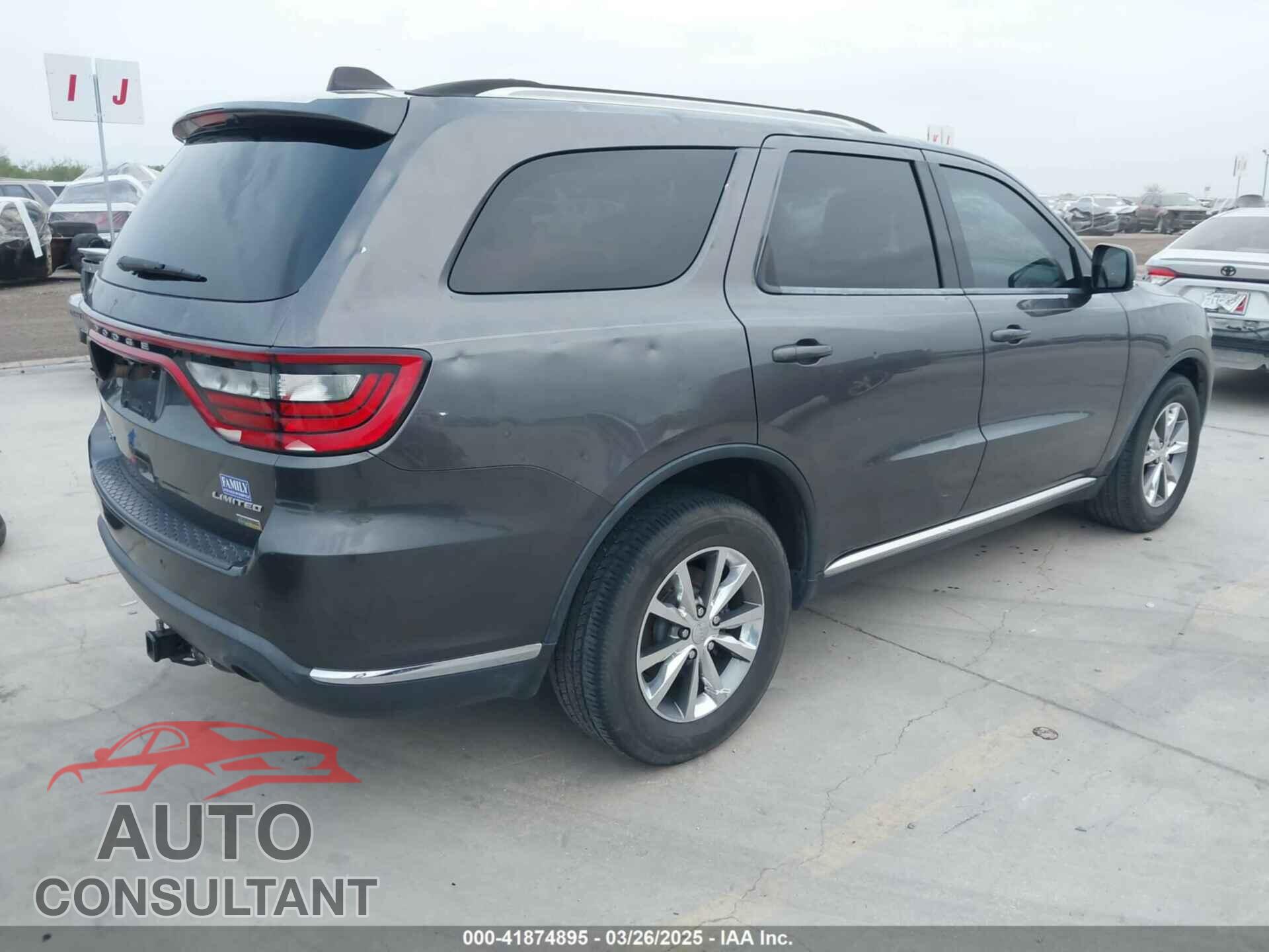 DODGE DURANGO 2015 - 1C4RDJDG8FC709565