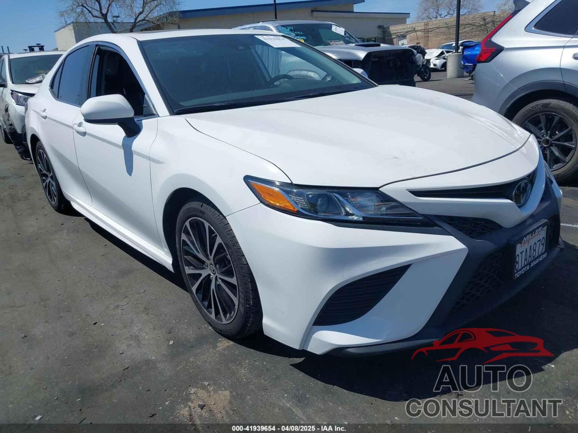 TOYOTA CAMRY 2020 - 4T1G11AK1LU505457