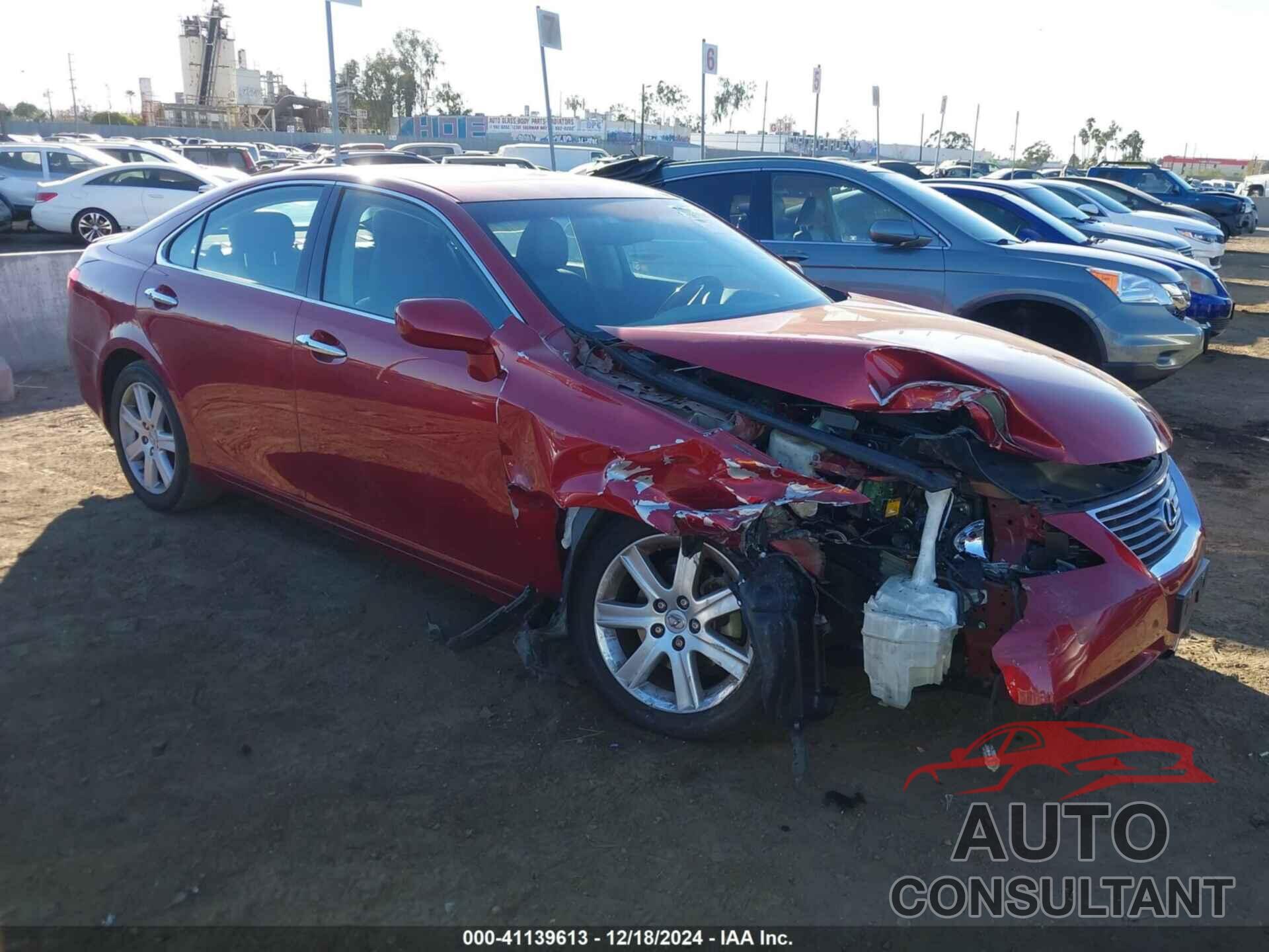 LEXUS ES 350 2009 - JTHBJ46G692339847