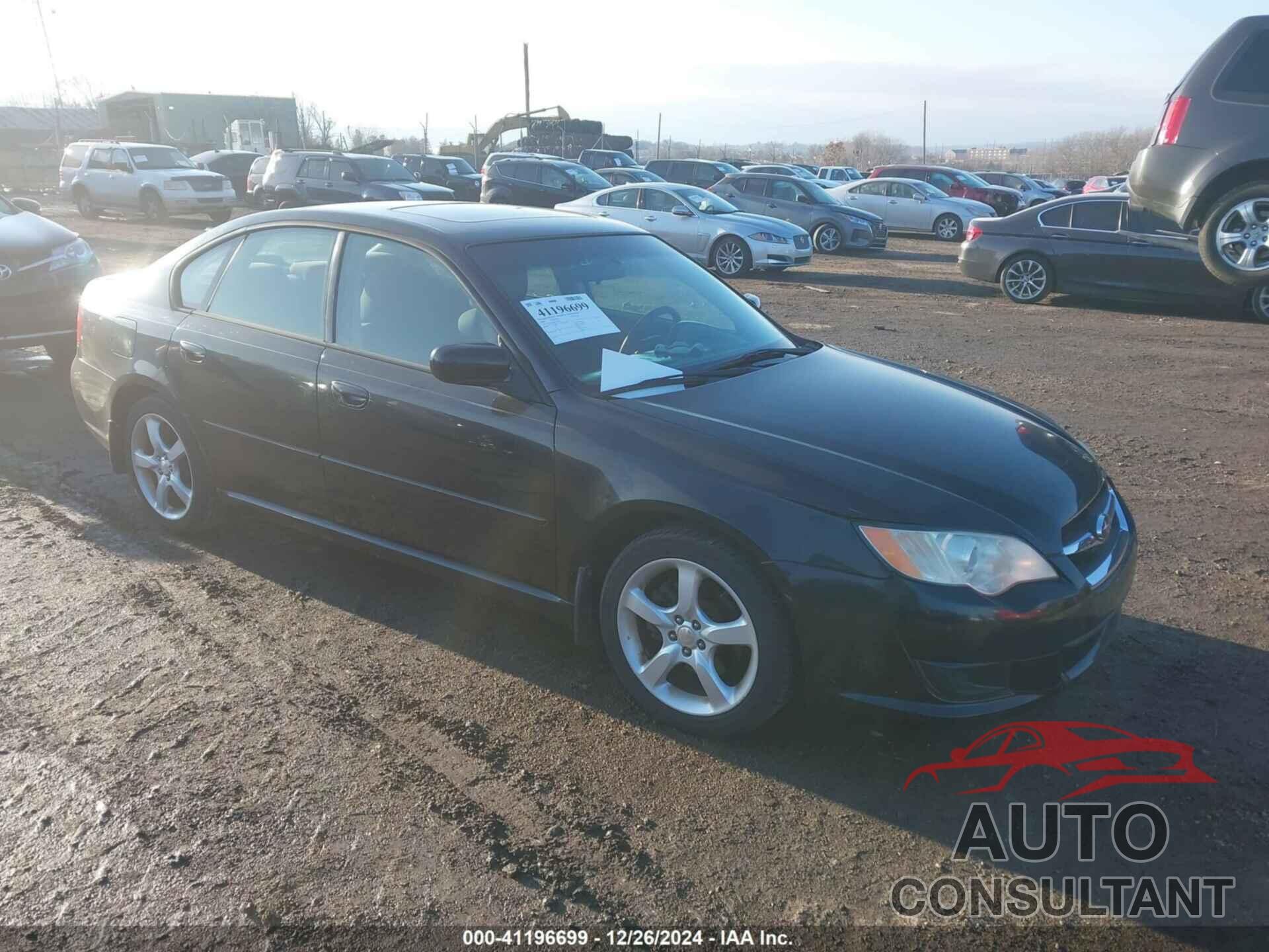 SUBARU LEGACY 2009 - 4S3BL616497231039