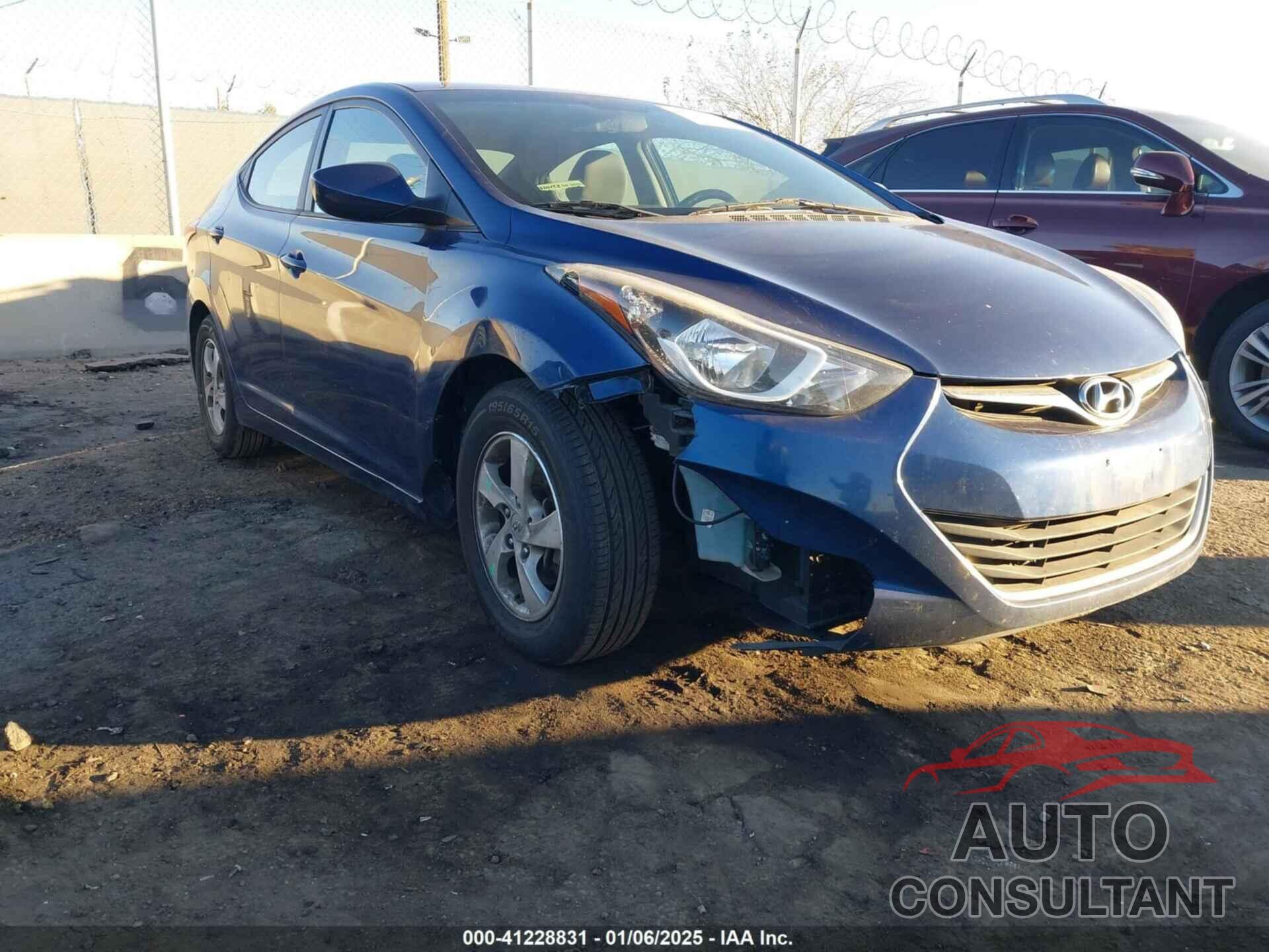 HYUNDAI ELANTRA 2015 - 5NPDH4AEXFH647450