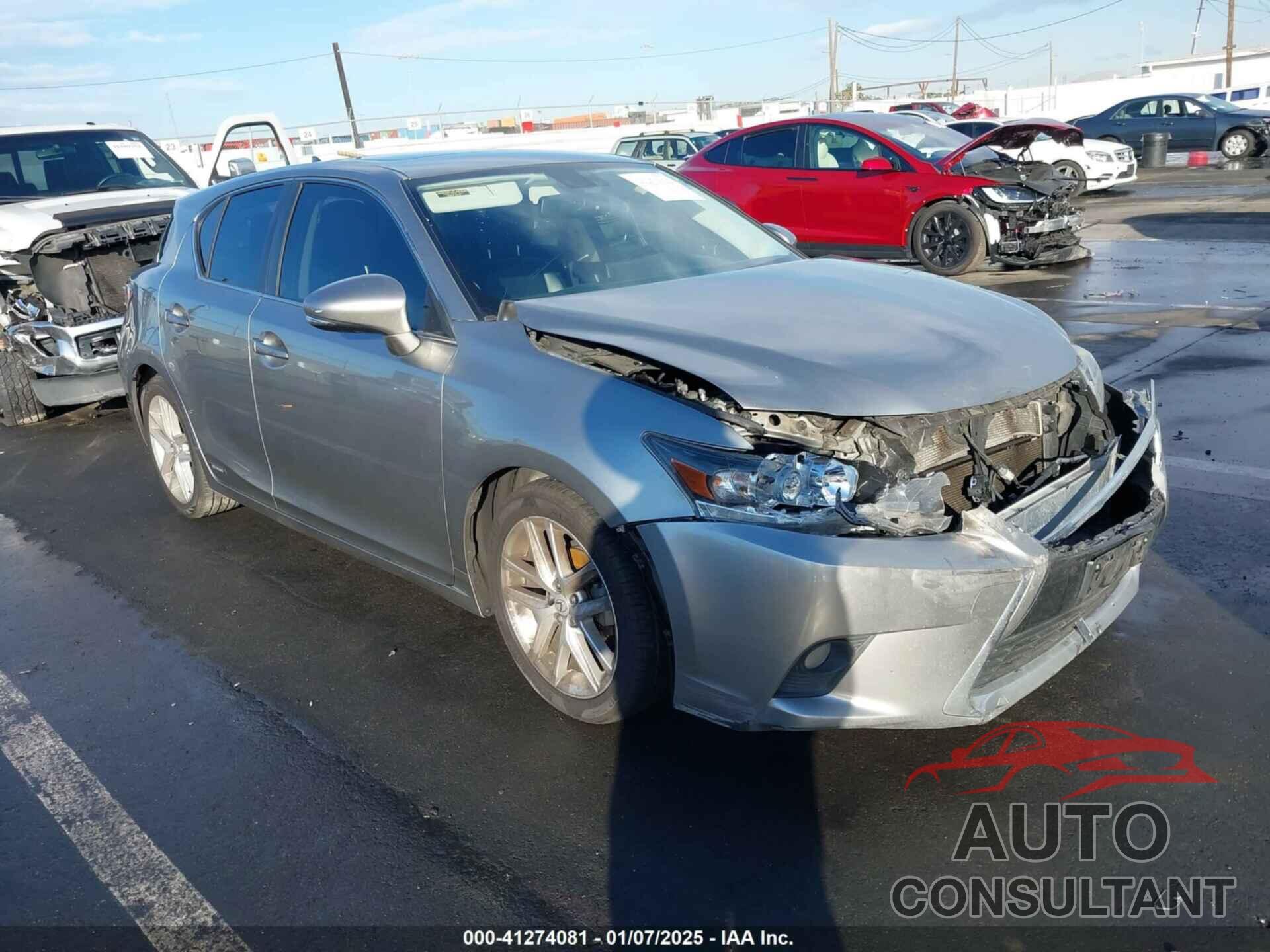 LEXUS CT 200H 2017 - JTHKD5BH8H2290984