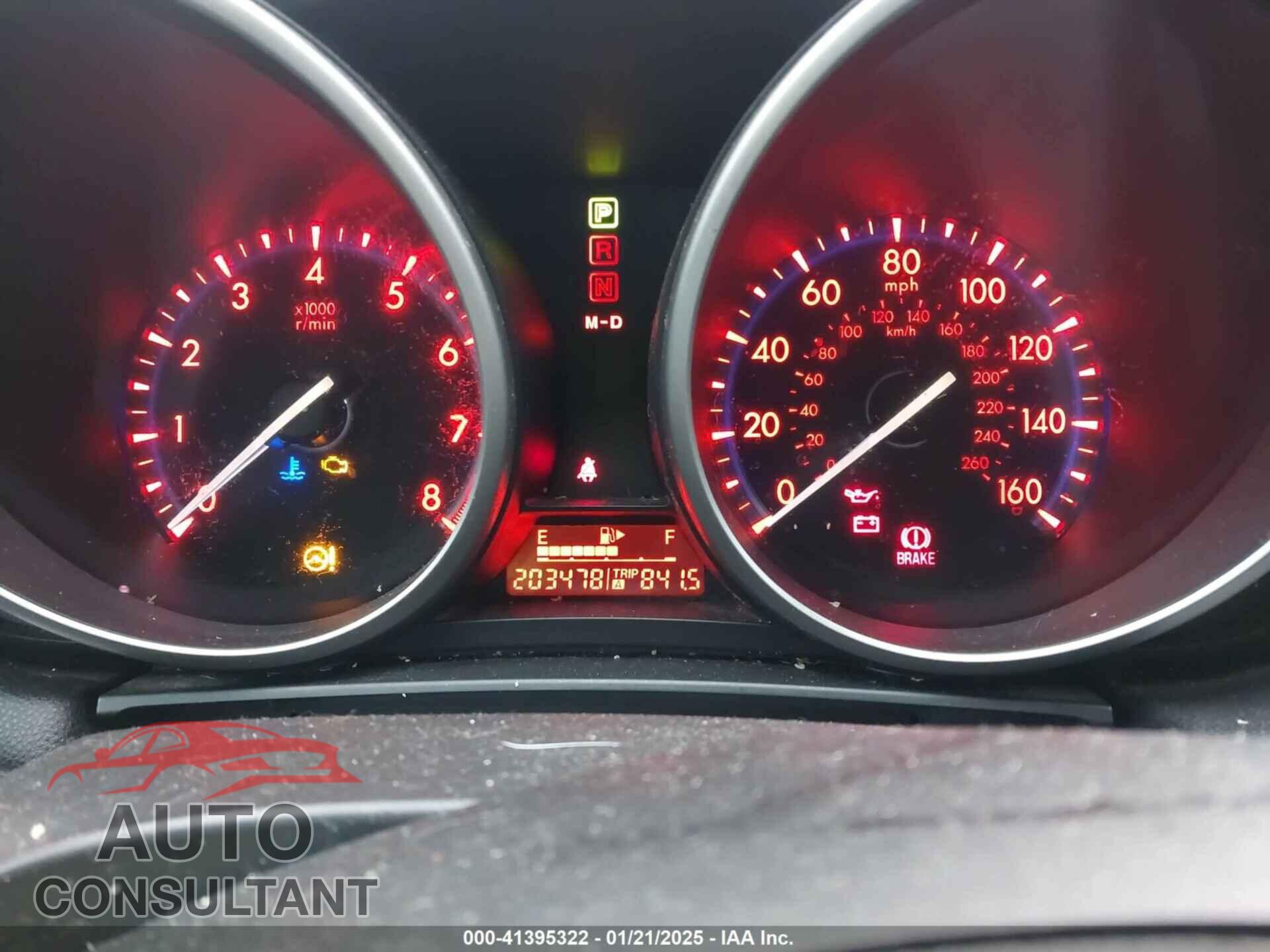 MAZDA MAZDA3 2011 - JM1BL1K64B1402012