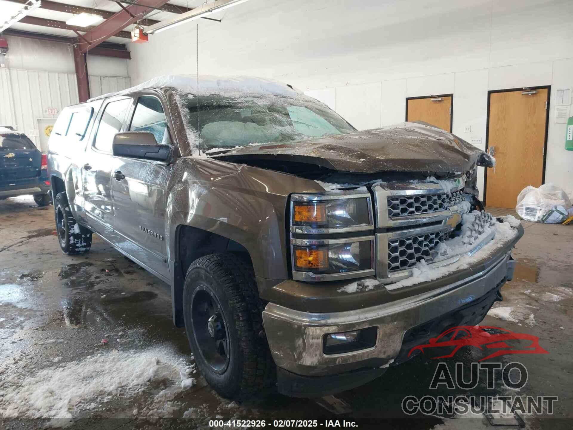 CHEVROLET SILVERADO 1500 2015 - 1GCUKREC6FF199743