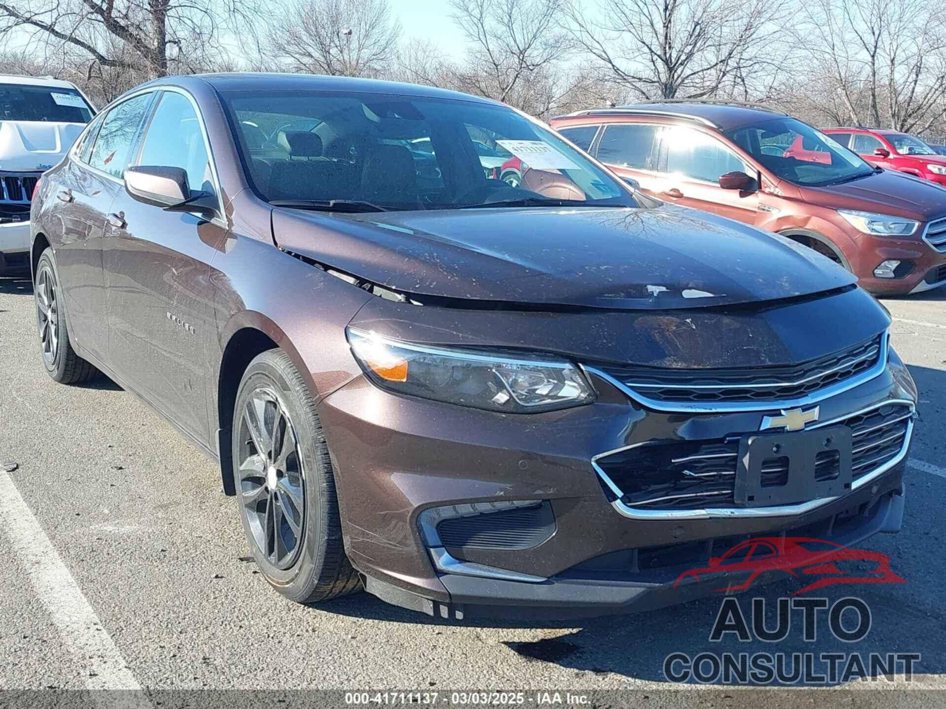 CHEVROLET MALIBU 2016 - 1G1ZE5ST9GF341779