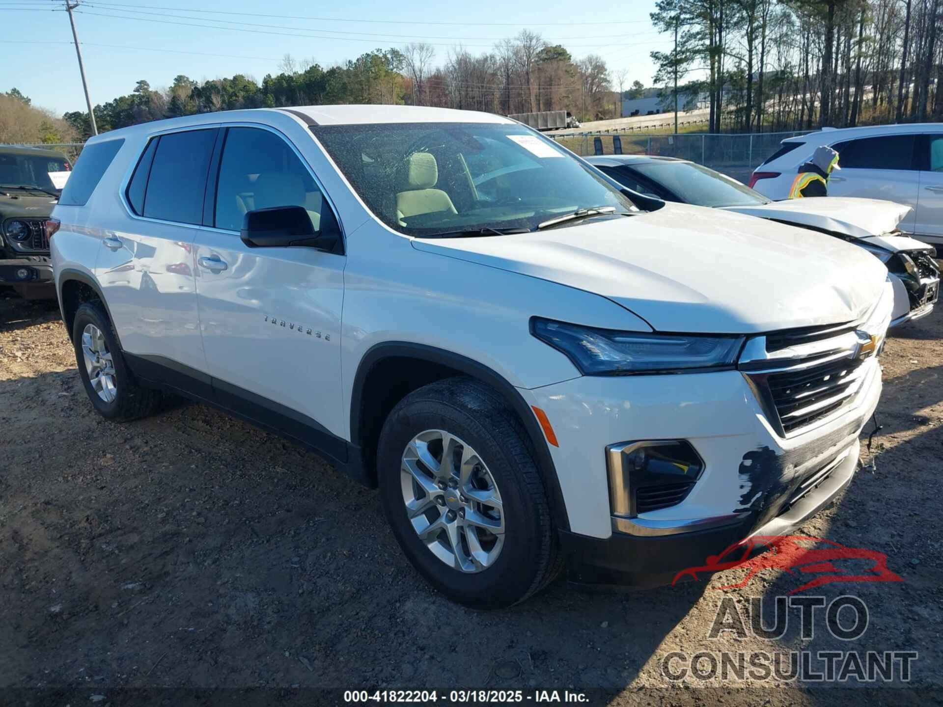 CHEVROLET TRAVERSE 2022 - 1GNERFKW4NJ132381