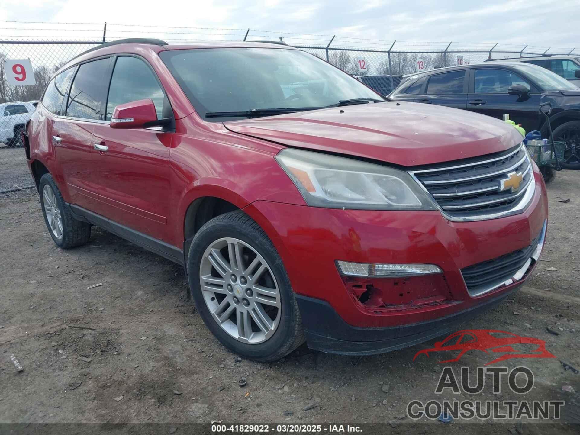 CHEVROLET TRAVERSE 2013 - 1GNKRGKD4DJ113237