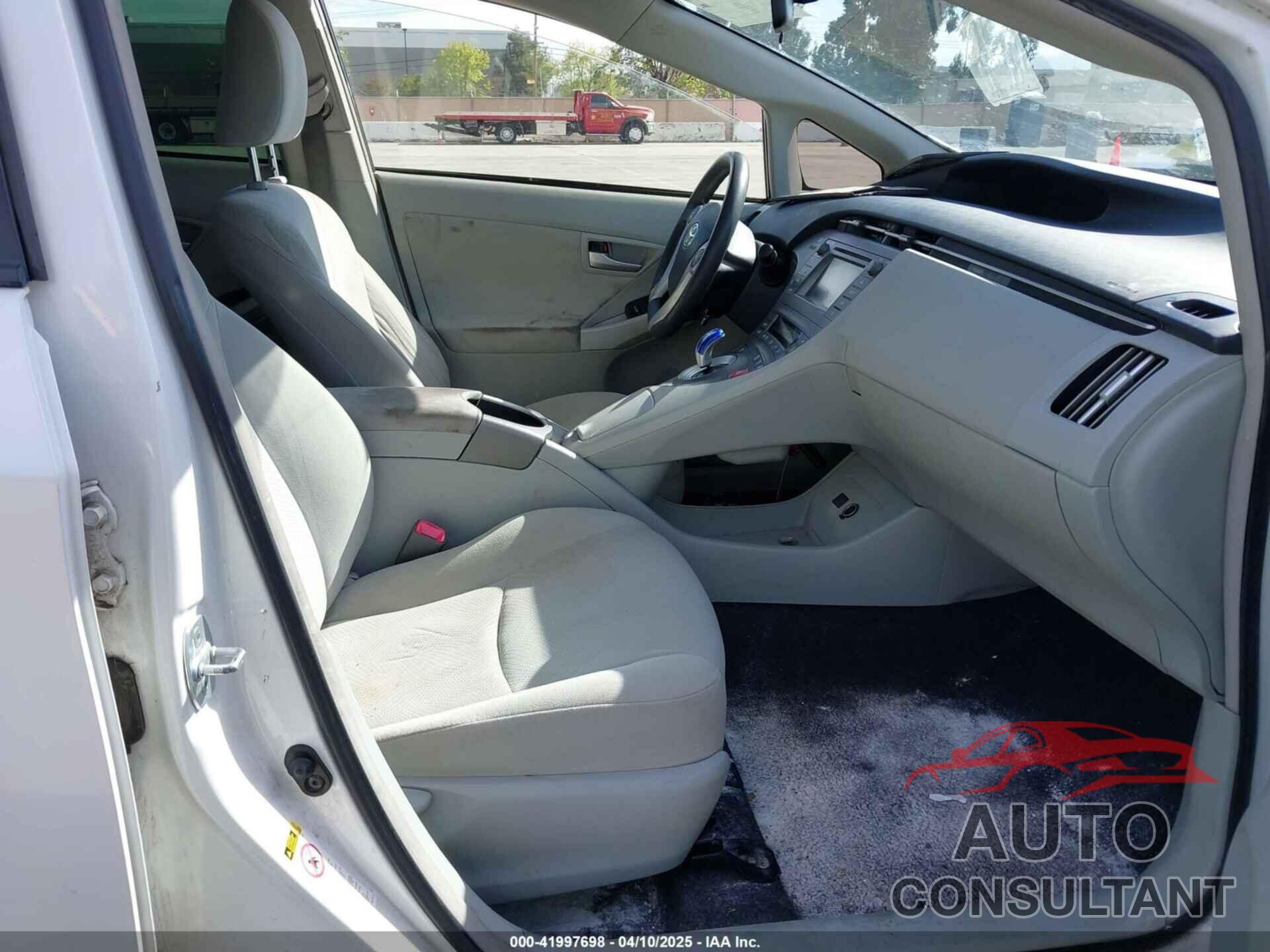 TOYOTA PRIUS 2012 - JTDKN3DU3C5533914