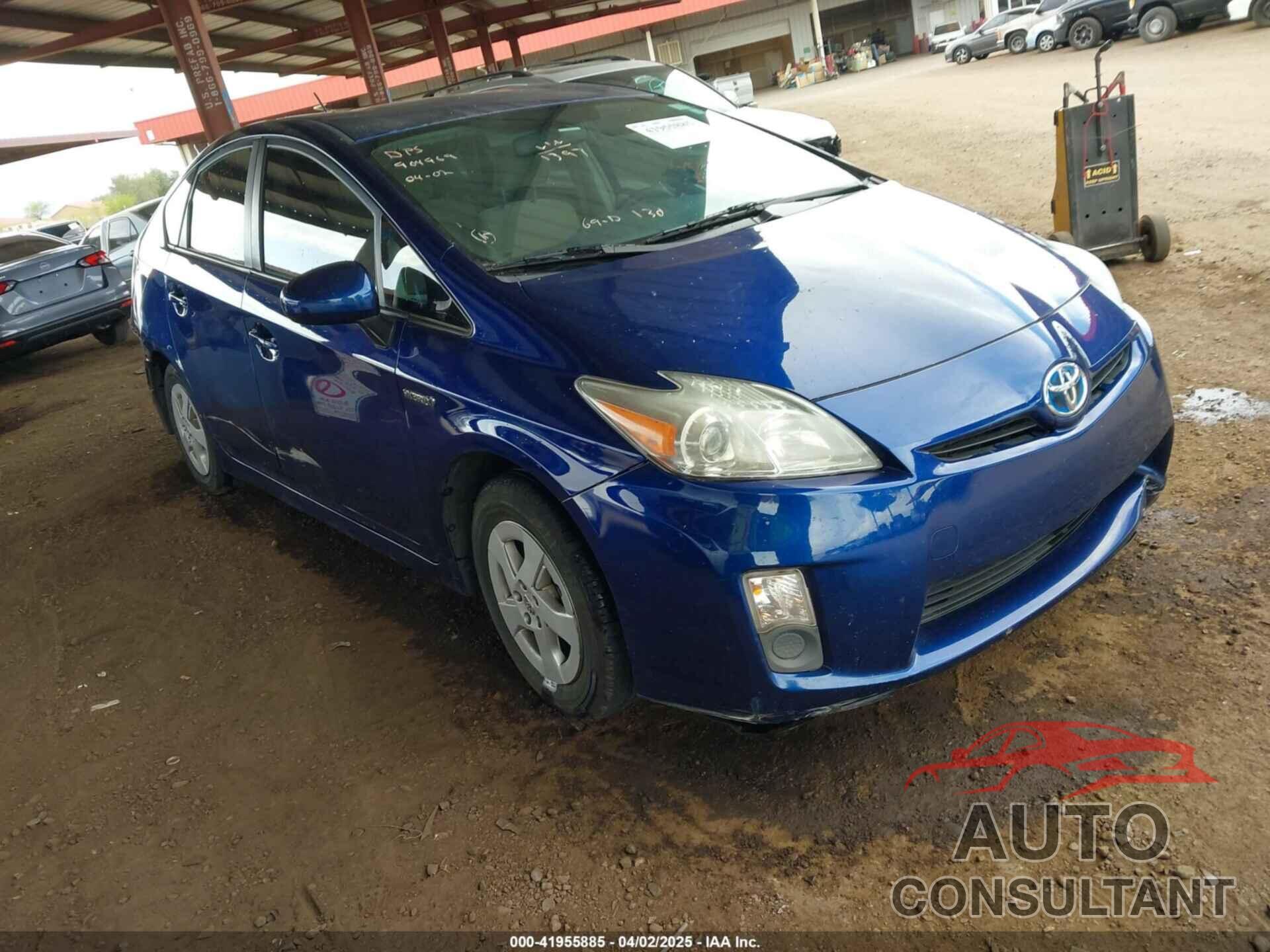 TOYOTA PRIUS 2011 - JTDKN3DU2B0261397