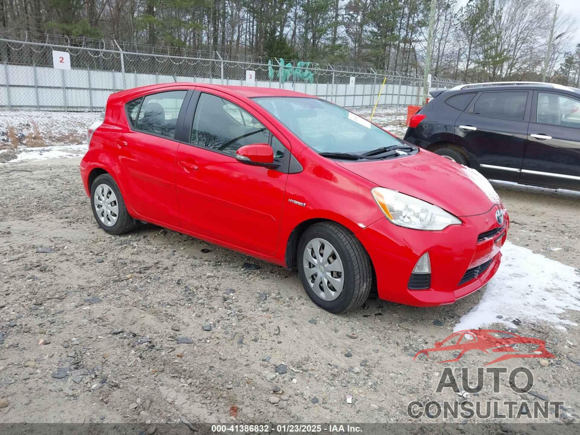 TOYOTA PRIUS C 2012 - JTDKDTB3XC1515317