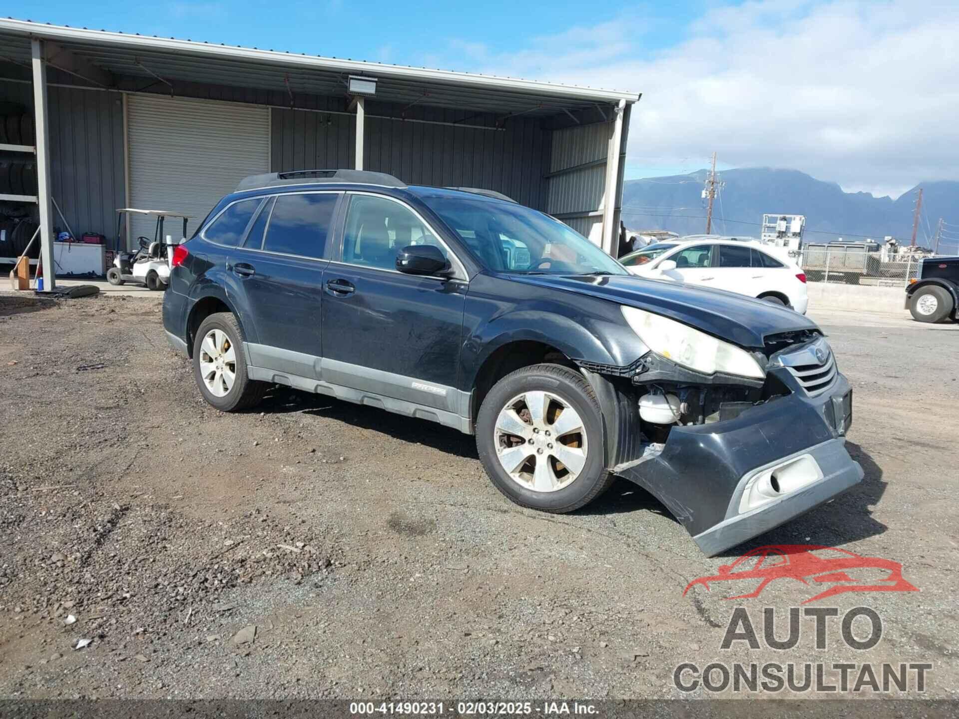 SUBARU OUTBACK 2011 - 4S4BRDJC1B2370889