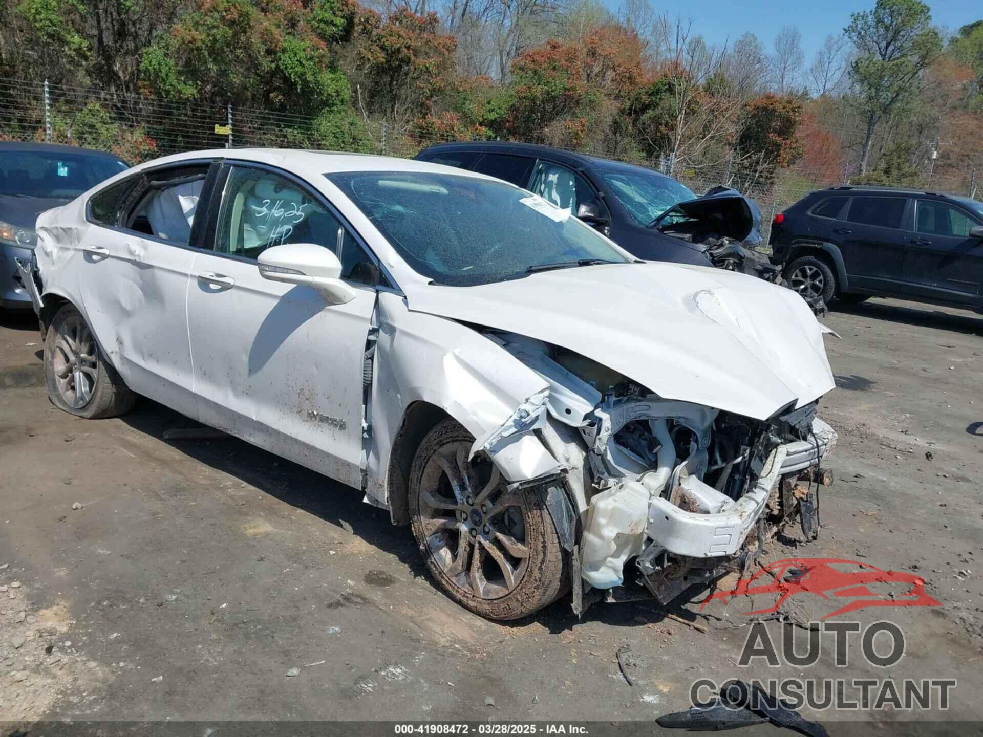 FORD FUSION HYBRID 2019 - 3FA6P0RU9KR126815