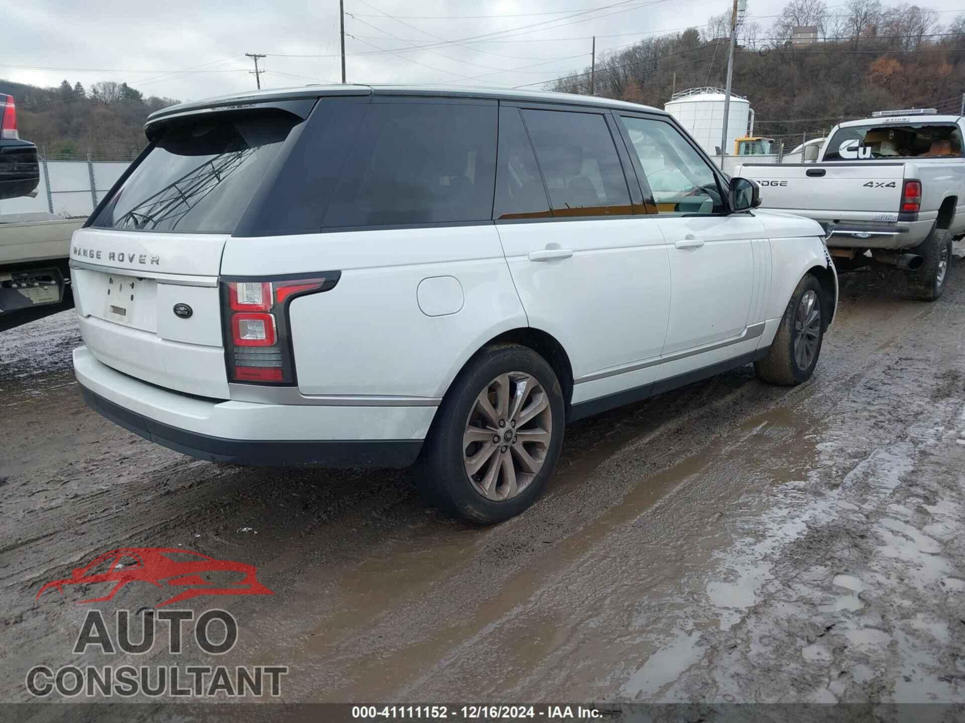 LAND ROVER RANGE ROVER 2014 - SALGS2VF0EA126239
