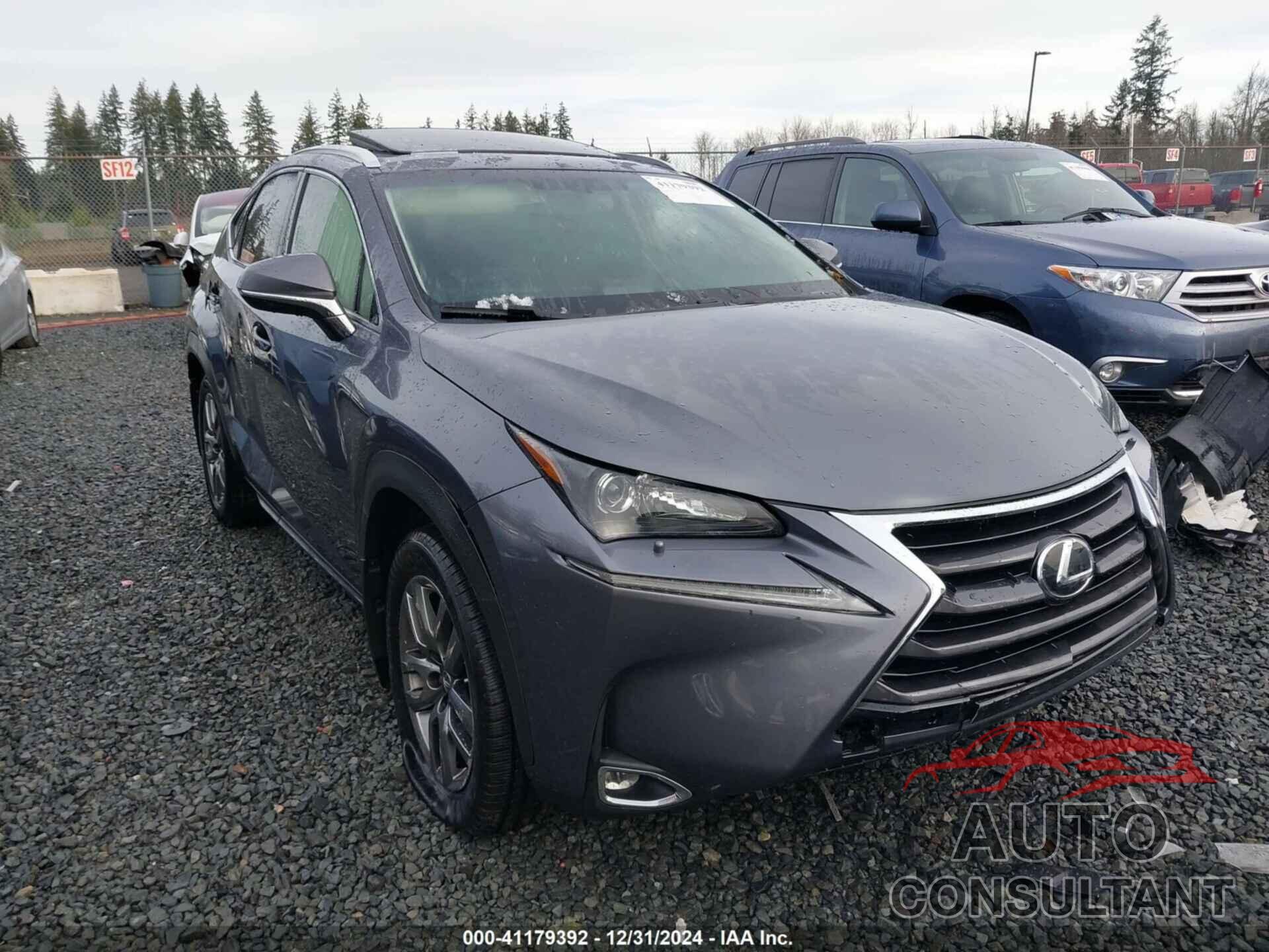 LEXUS NX 200T 2015 - JTJBARBZ6F2040972