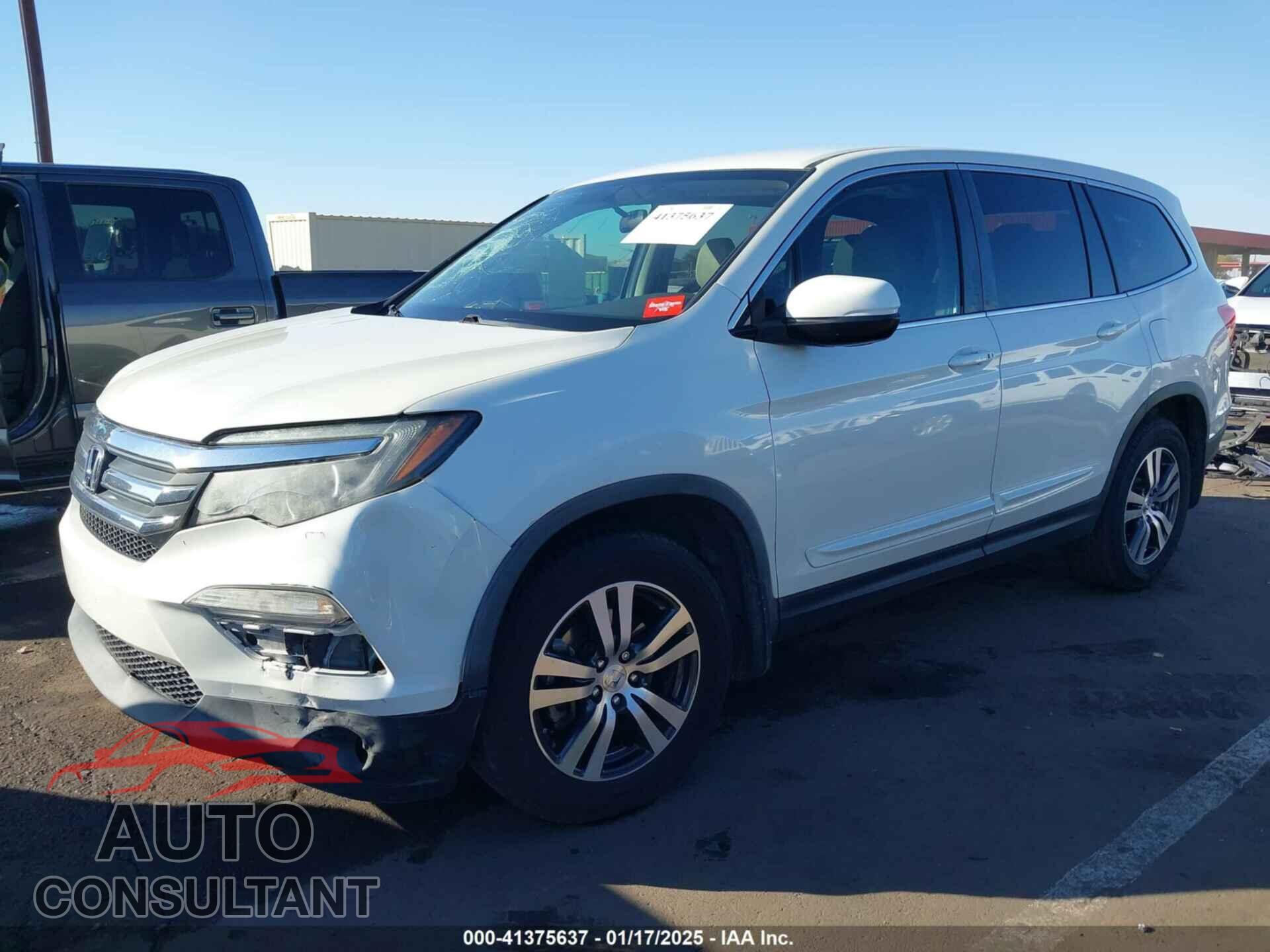 HONDA PILOT 2017 - 5FNYF5H36HB018688