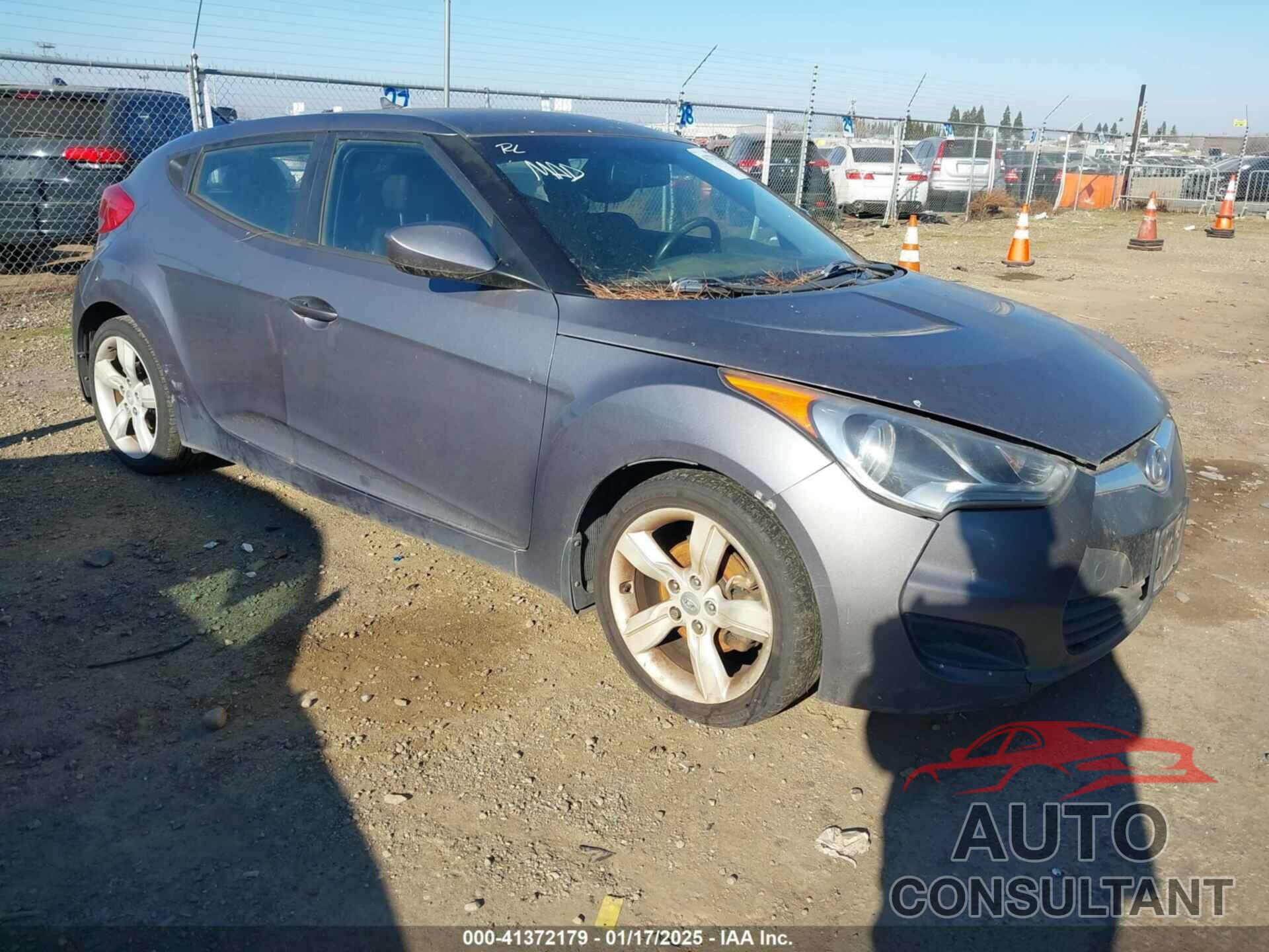 HYUNDAI VELOSTER 2013 - KMHTC6AD4DU132813