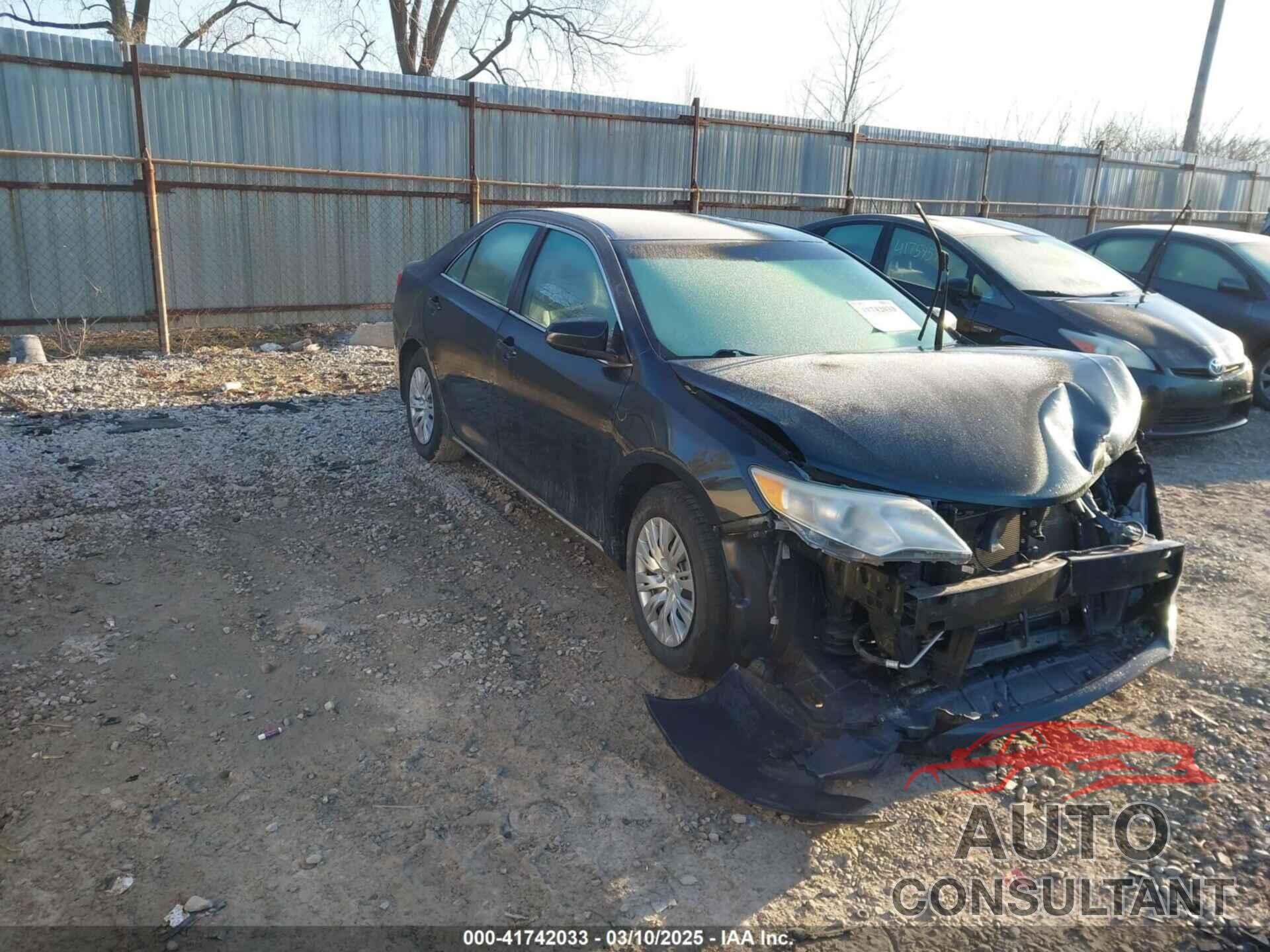 TOYOTA CAMRY 2013 - 4T4BF1FK5DR316273