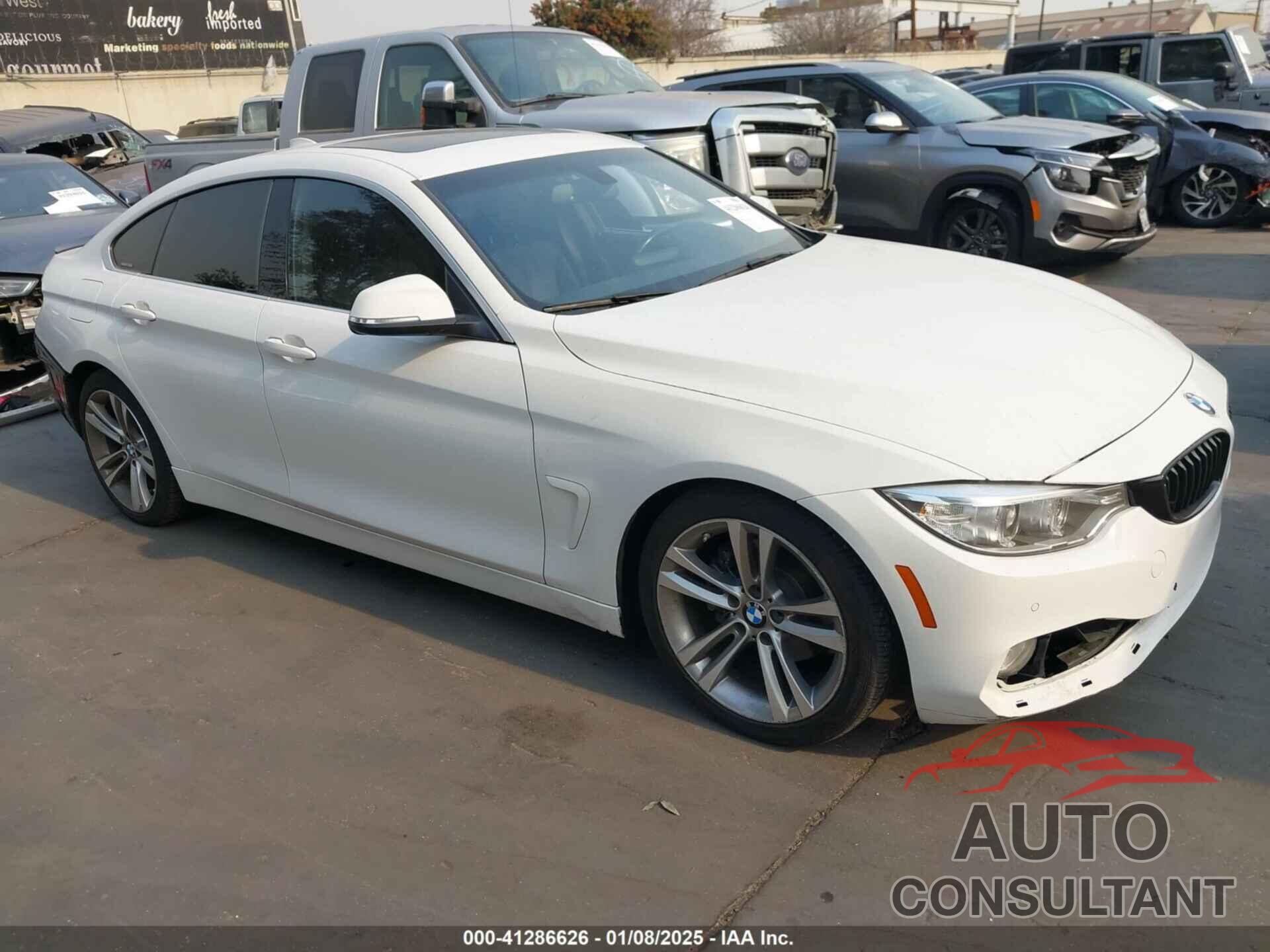 BMW 430I GRAN COUPE 2017 - WBA4F7C33HG789033
