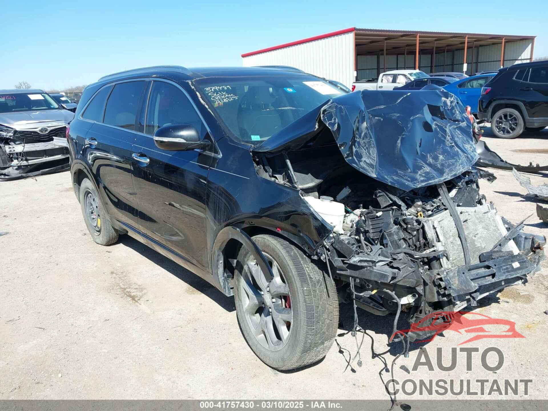 KIA SORENTO 2016 - 5XYPK4A52GG081159