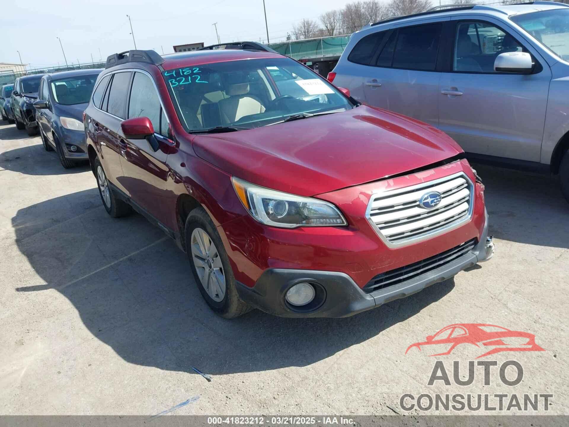 SUBARU OUTBACK 2015 - 4S4BSBDC5F3280259