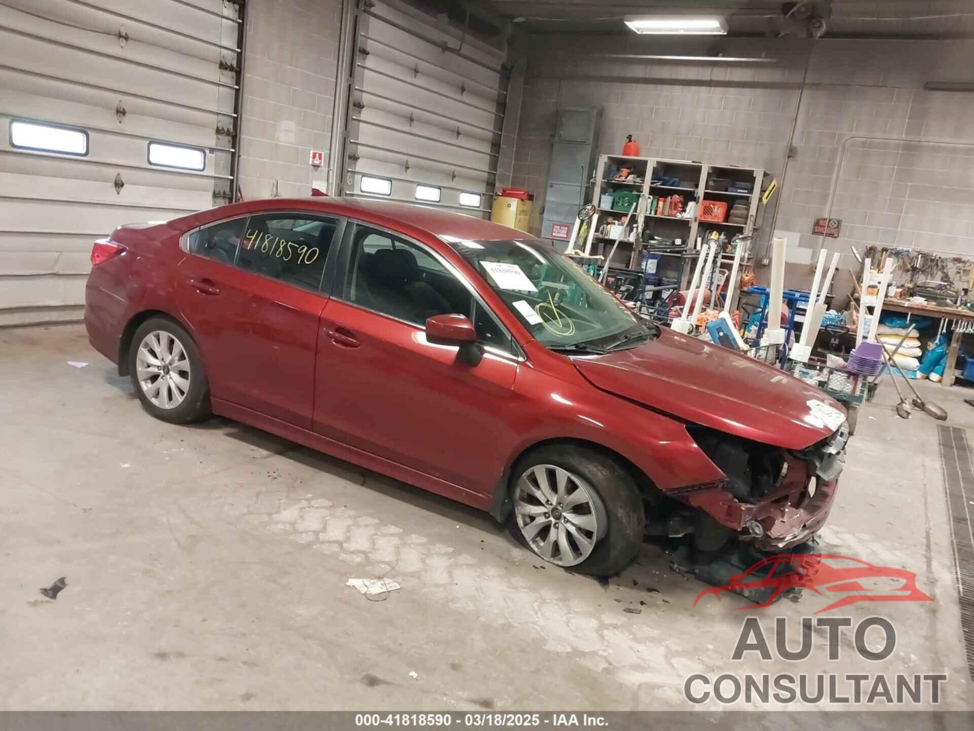 SUBARU LEGACY 2016 - 4S3BNBC68G3028983