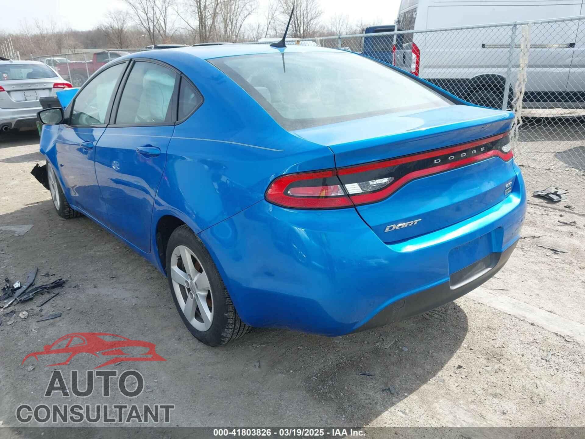 DODGE DART 2016 - 1C3CDFBAXGD604740