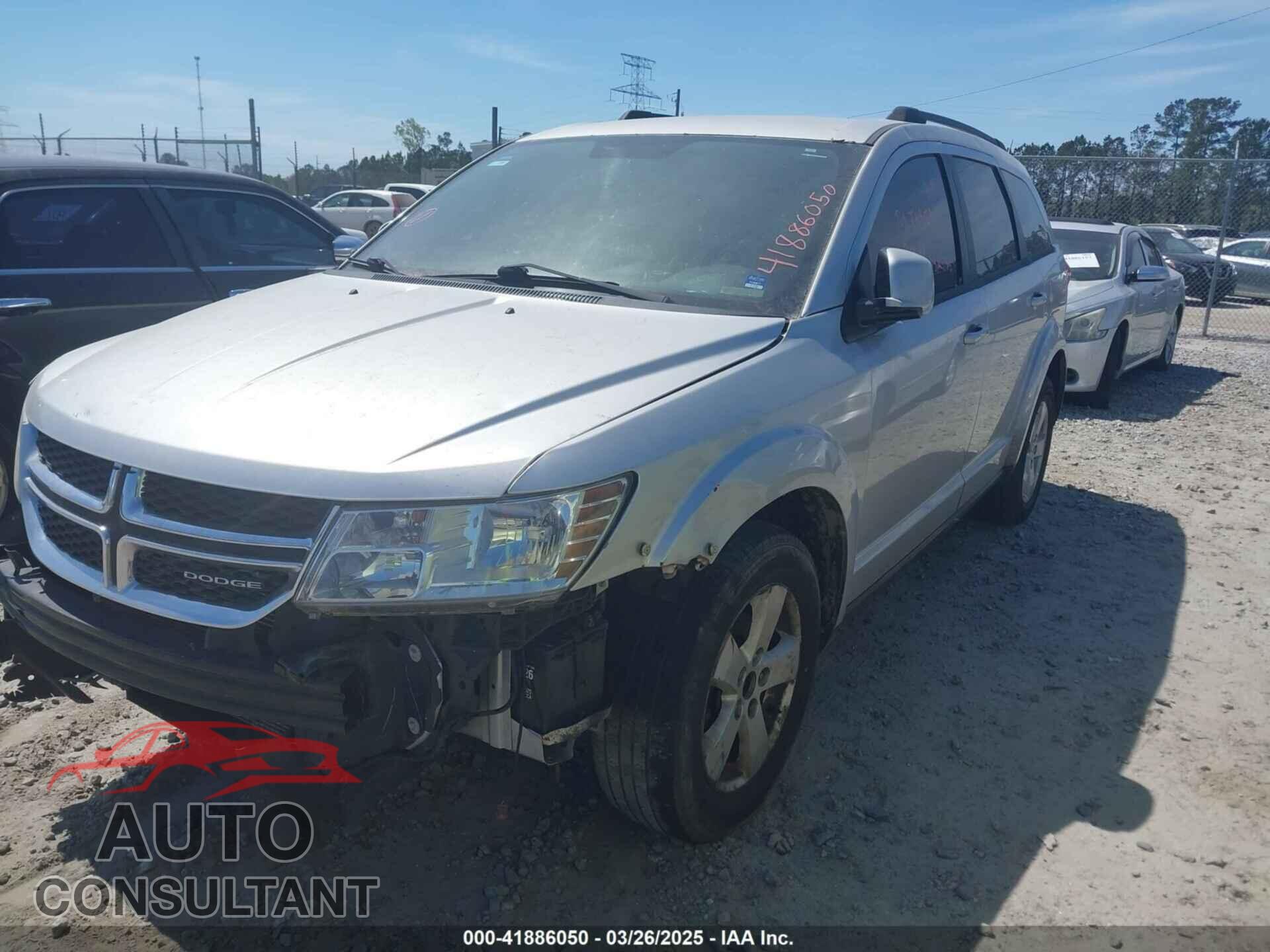 DODGE JOURNEY 2012 - 3C4PDCBG3CT169810