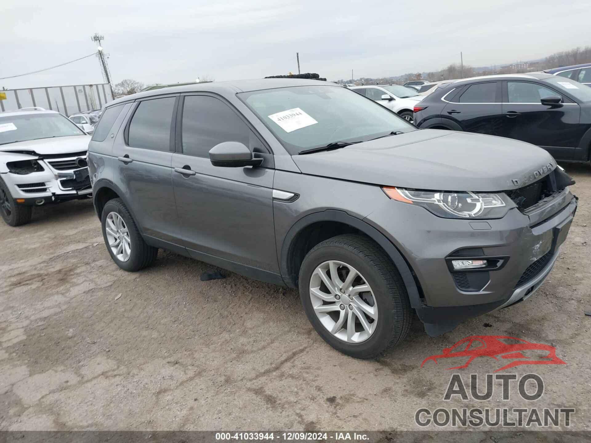 LAND ROVER DISCOVERY SPORT 2016 - SALCR2BG8GH555954