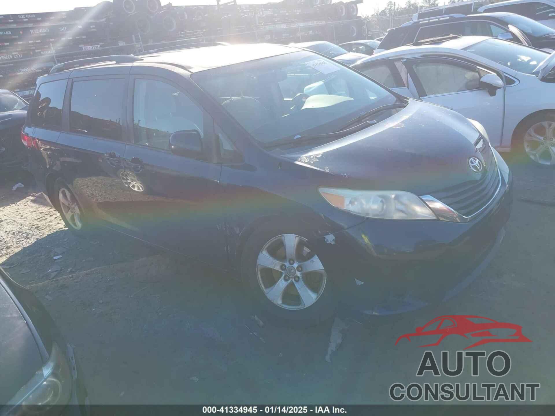 TOYOTA SIENNA 2011 - 5TDKK3DCXBS150481