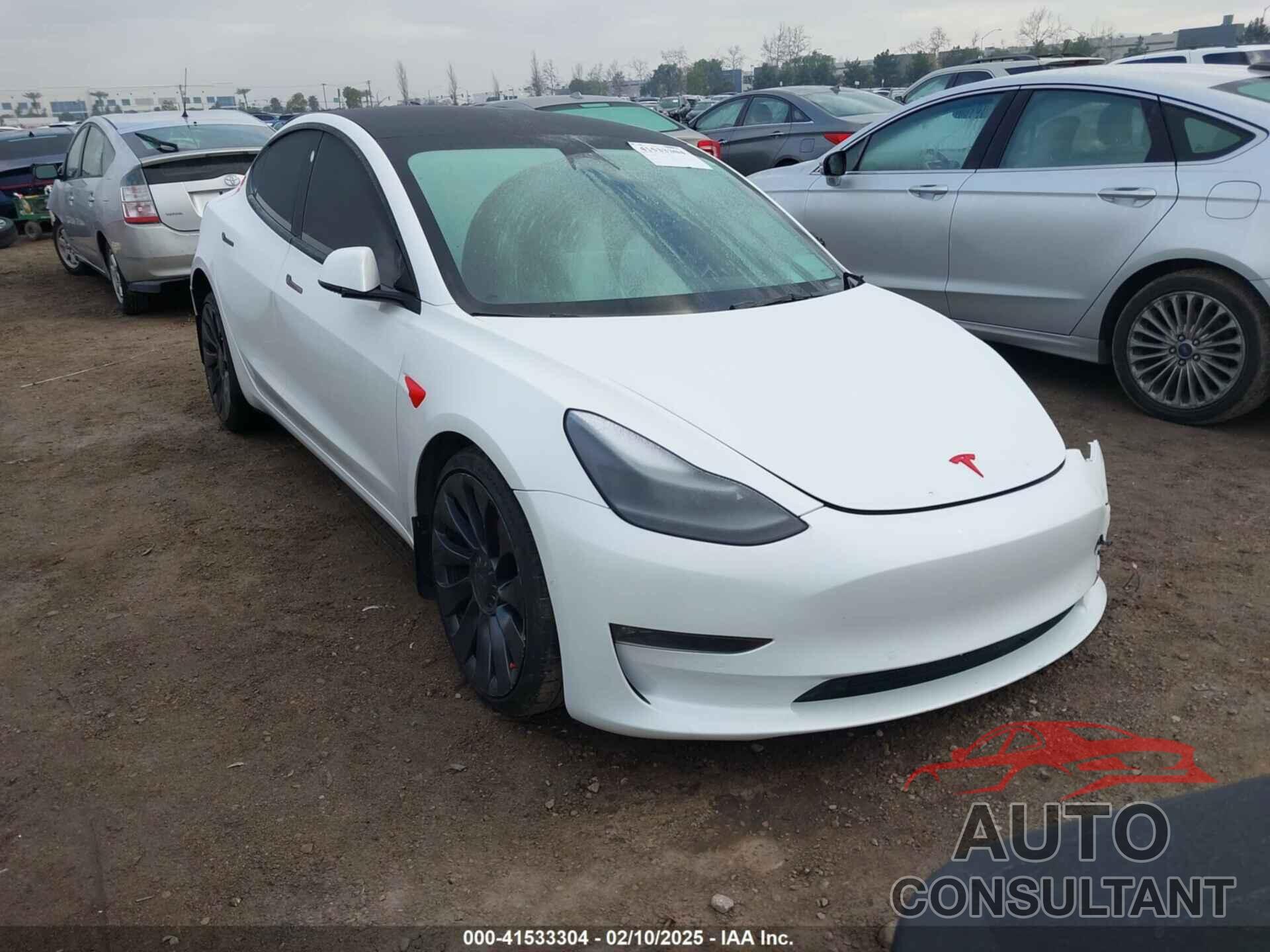 TESLA MODEL 3 2022 - 5YJ3E1EC2NF295330