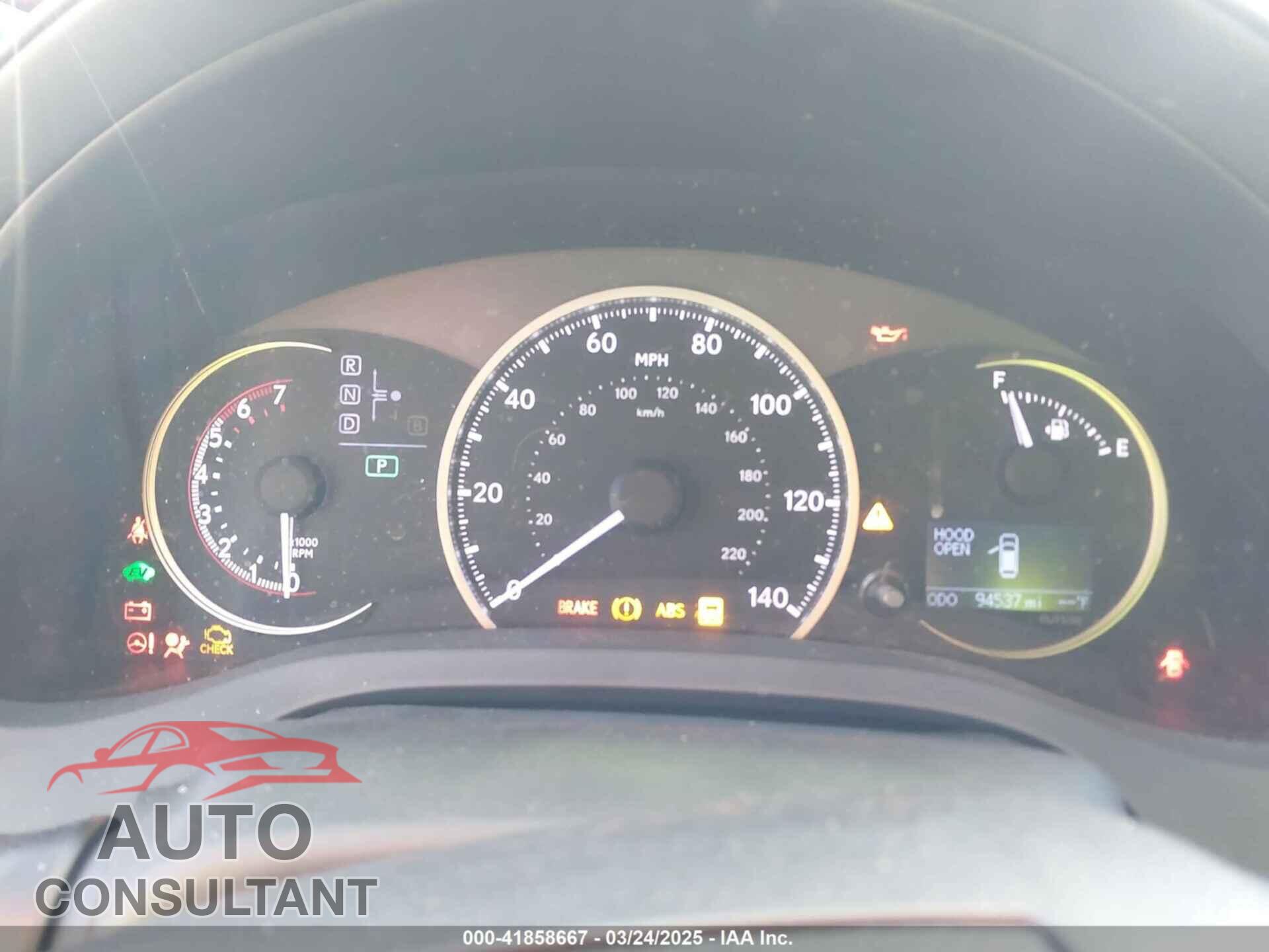LEXUS CT 200H 2016 - JTHKD5BH4G2258564