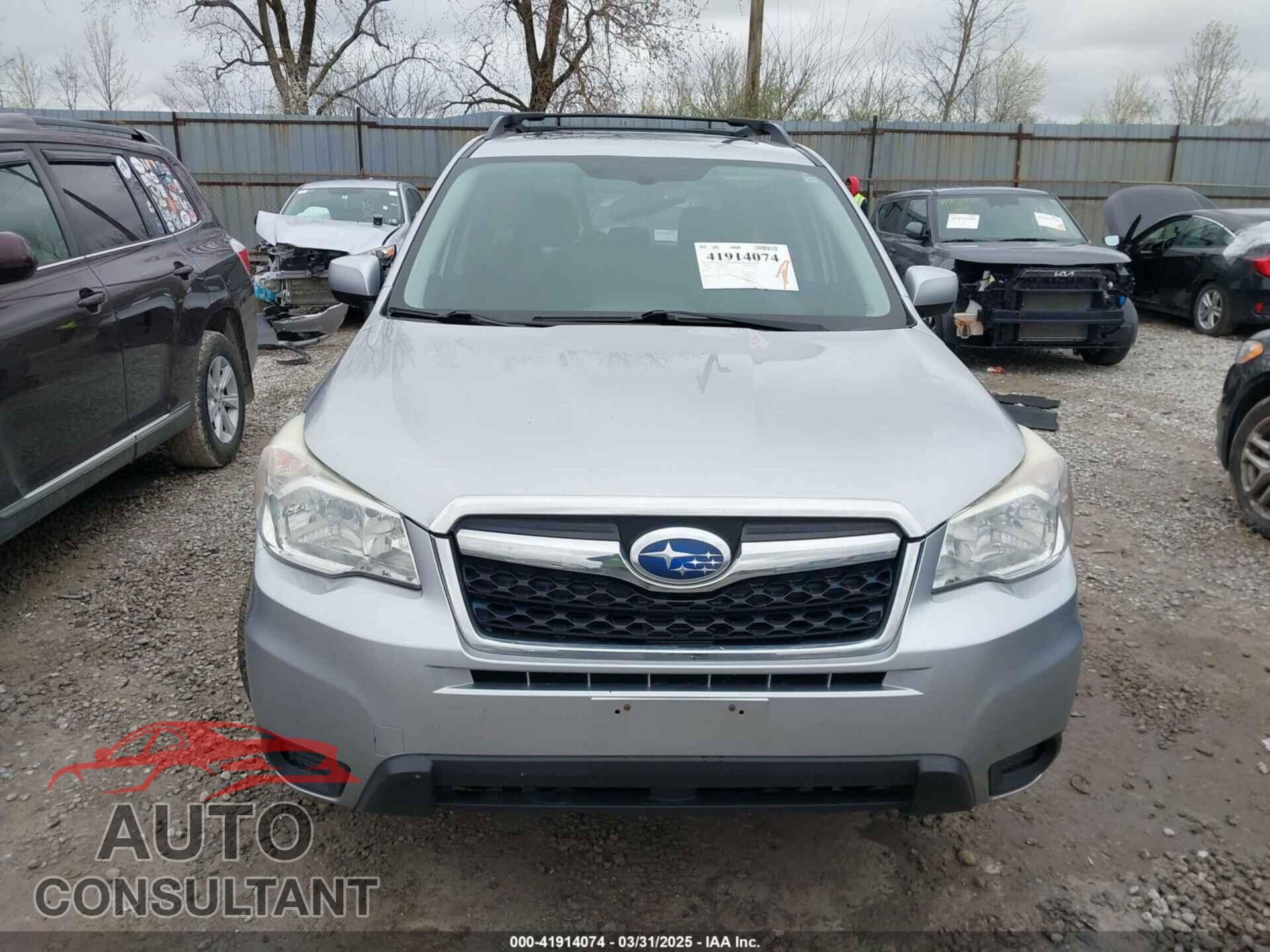 SUBARU FORESTER 2014 - JF2SJAEC3EH460357