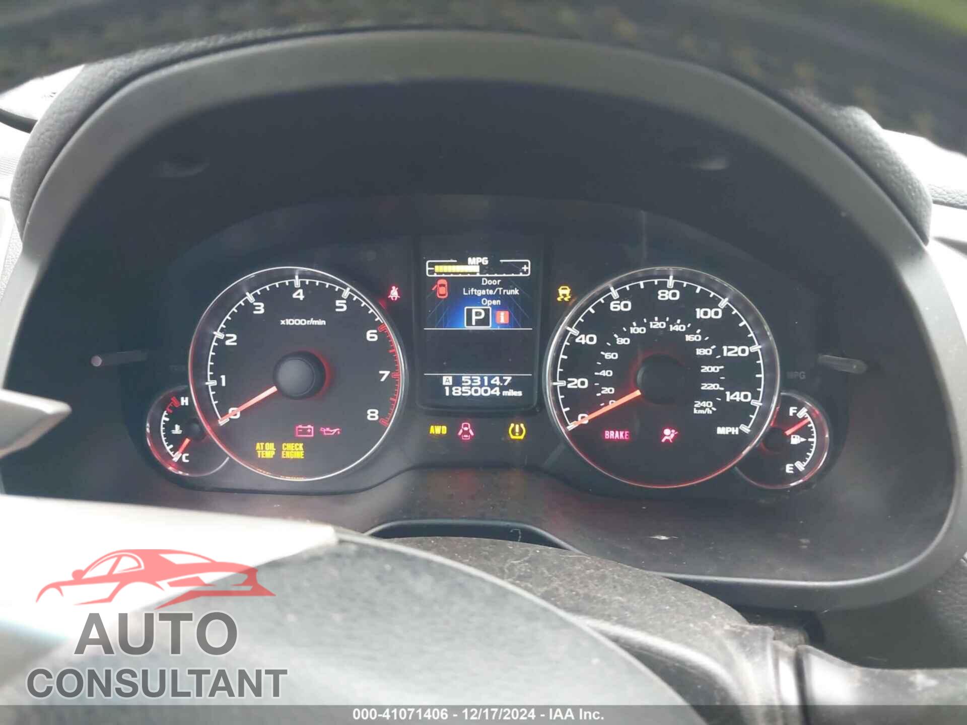 SUBARU OUTBACK 2013 - 4S4BRCKC9D3216632