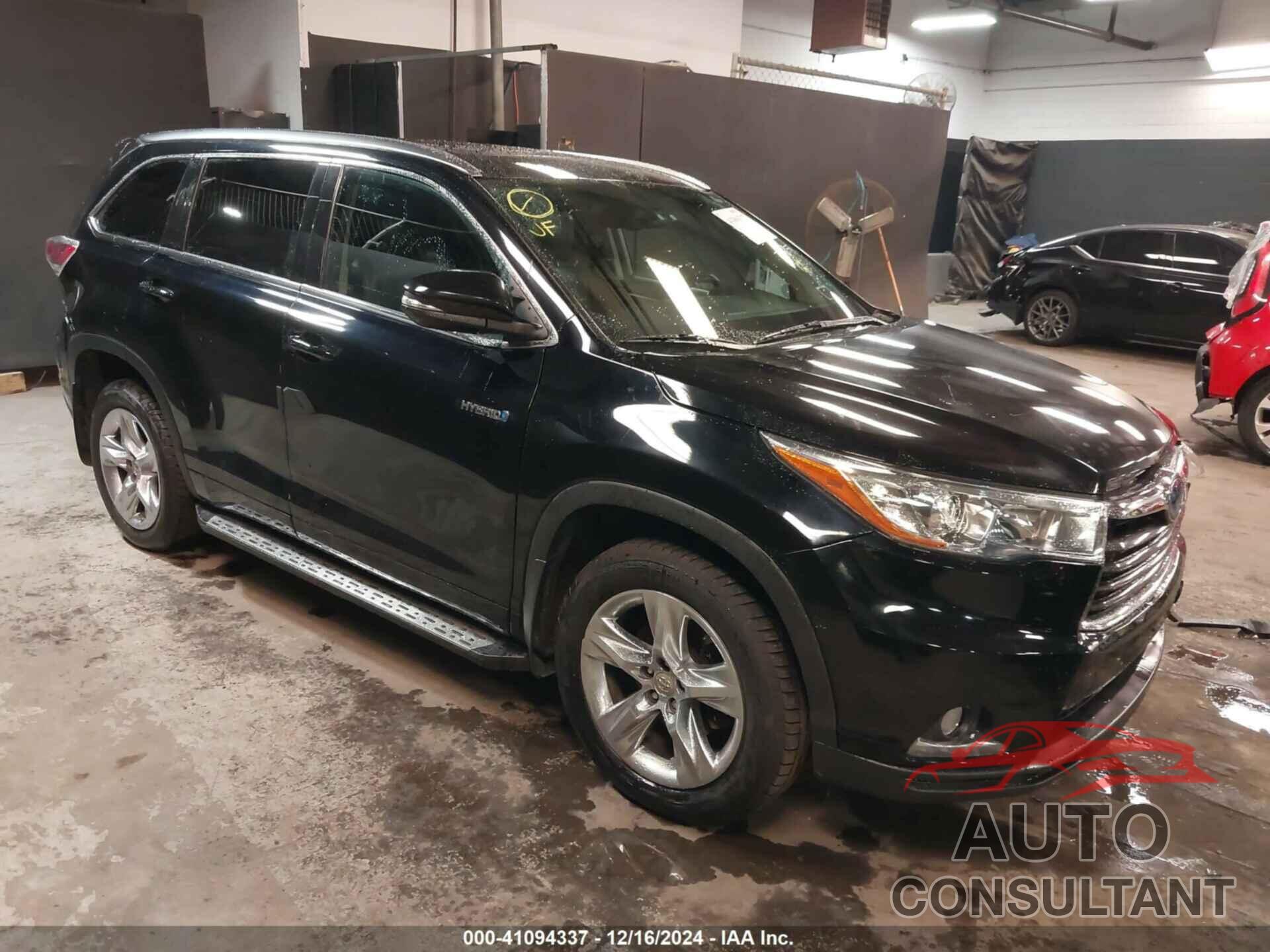 TOYOTA HIGHLANDER HYBRID 2015 - 5TDDCRFHXFS009790