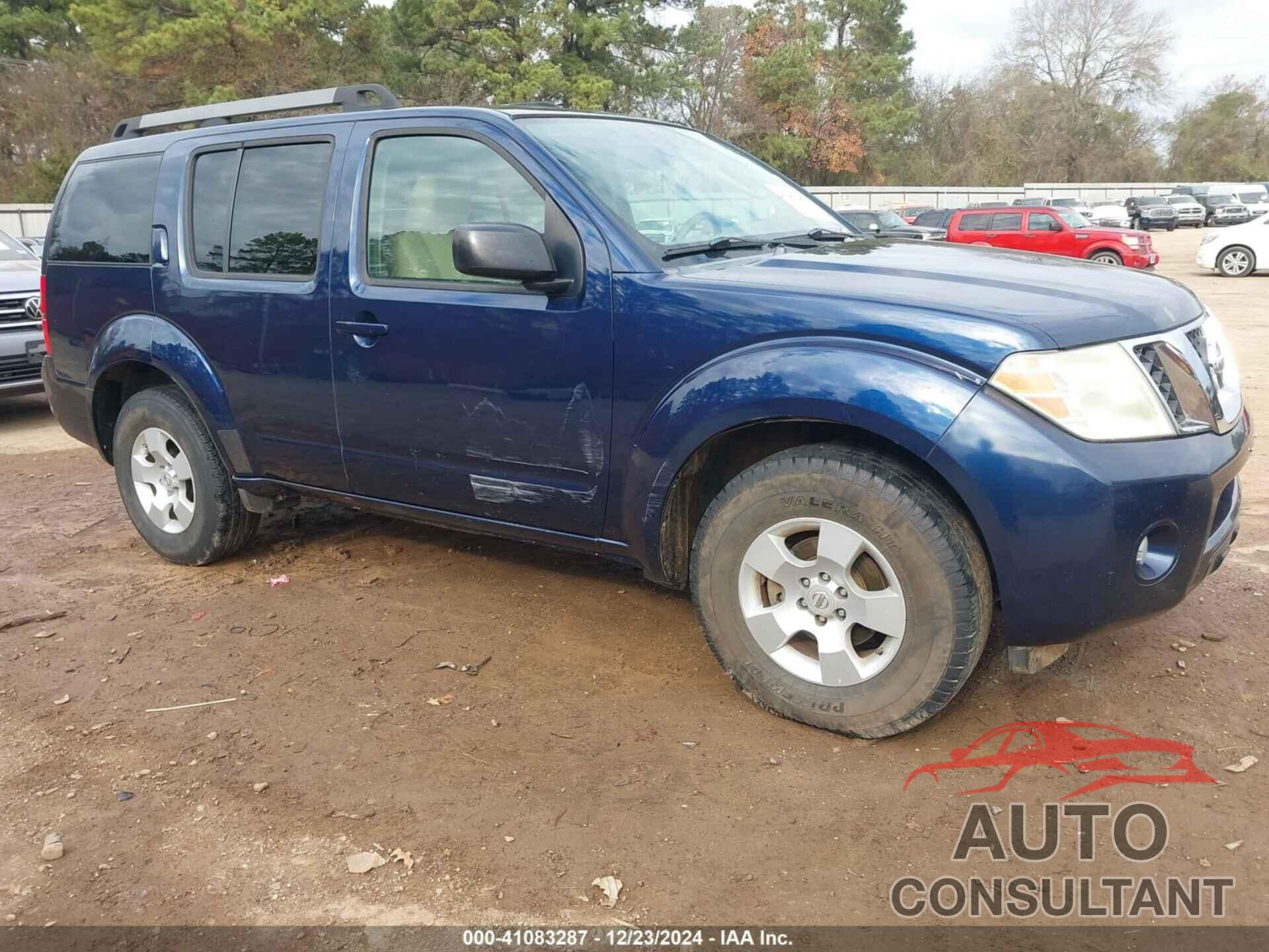 NISSAN PATHFINDER 2010 - 5N1AR1NN2AC607081