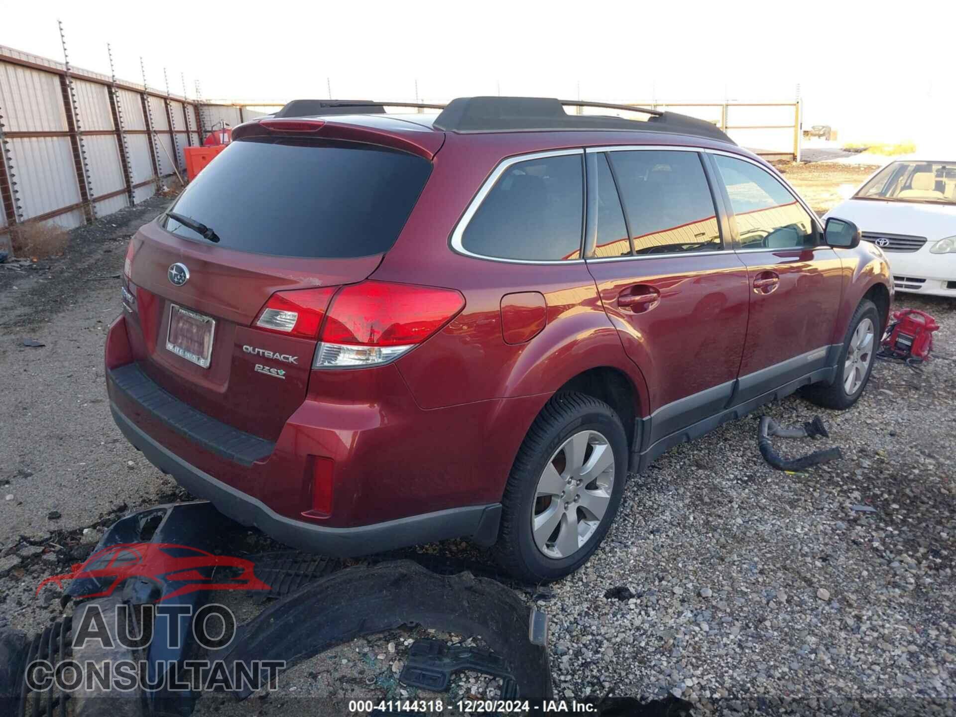 SUBARU OUTBACK 2012 - 4S4BRBCCXC3278385