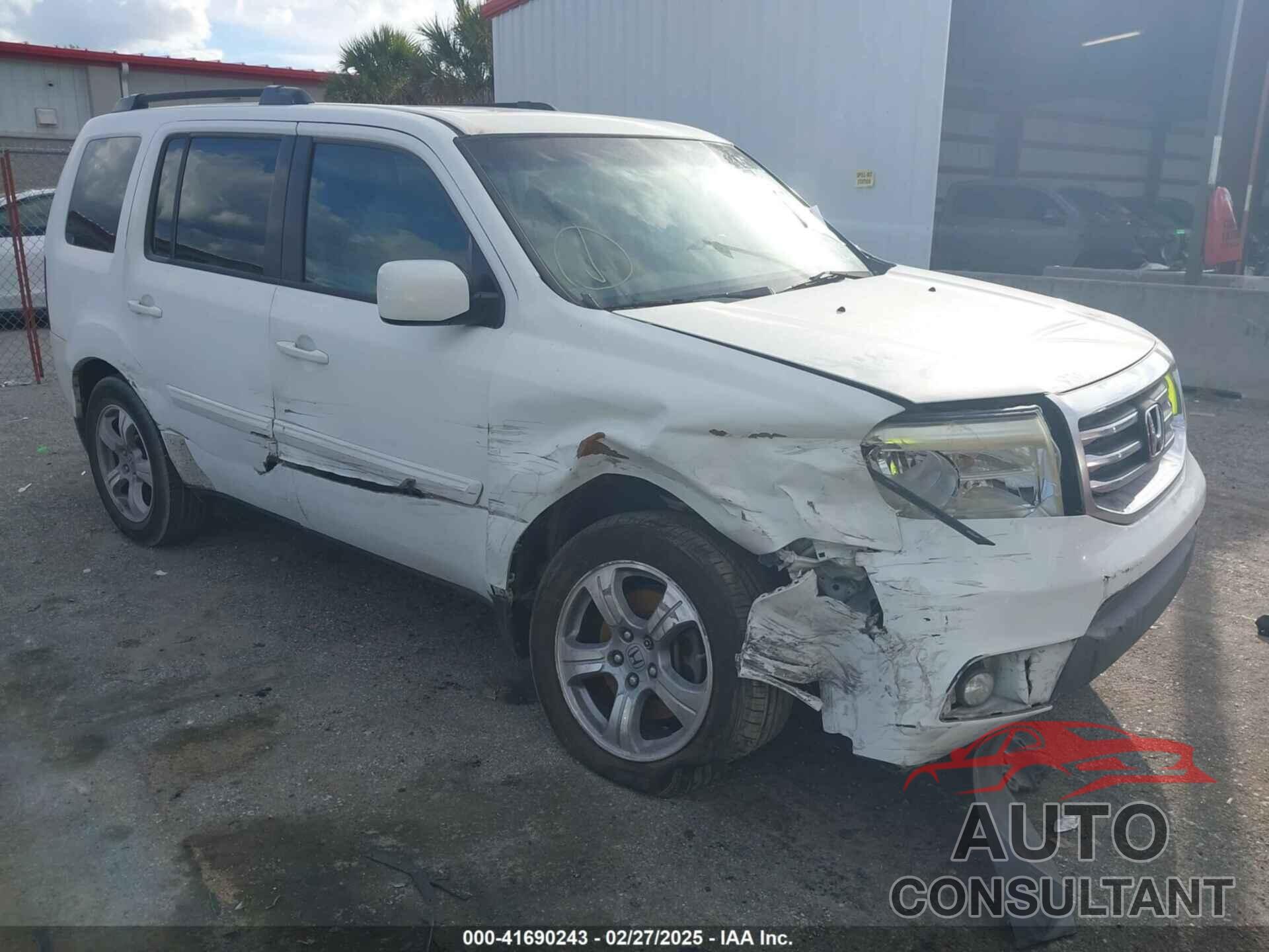 HONDA PILOT 2013 - 5FNYF3H5XDB038328
