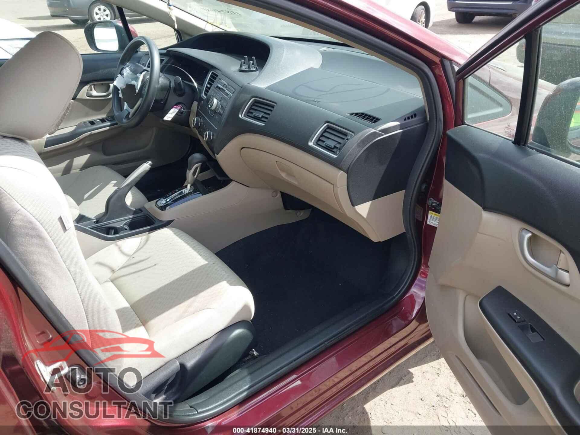 HONDA CIVIC 2015 - 19XFB2F52FE200025