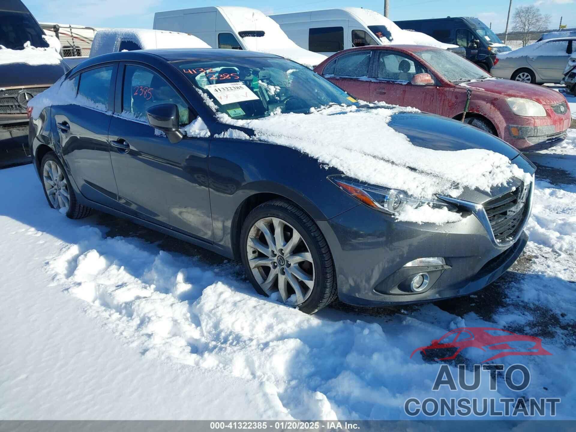 MAZDA MAZDA3 2014 - JM1BM1W33E1107226