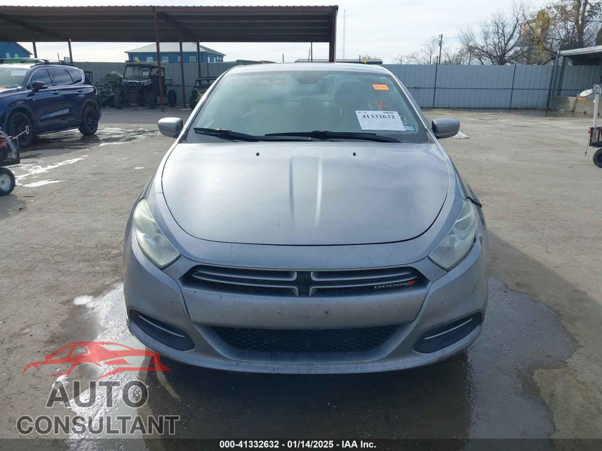 DODGE DART 2015 - 1C3CDFAA9FD160346